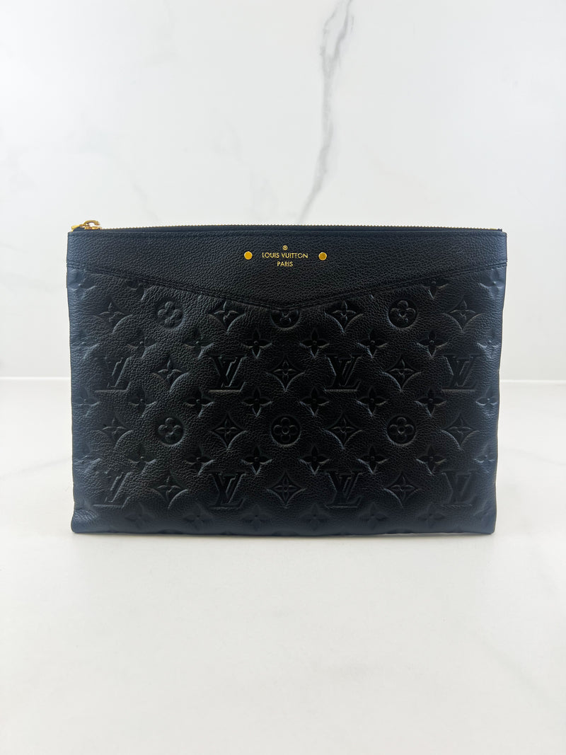 Louis Vuitton Monogram Empreinte Leather Daily Pouch