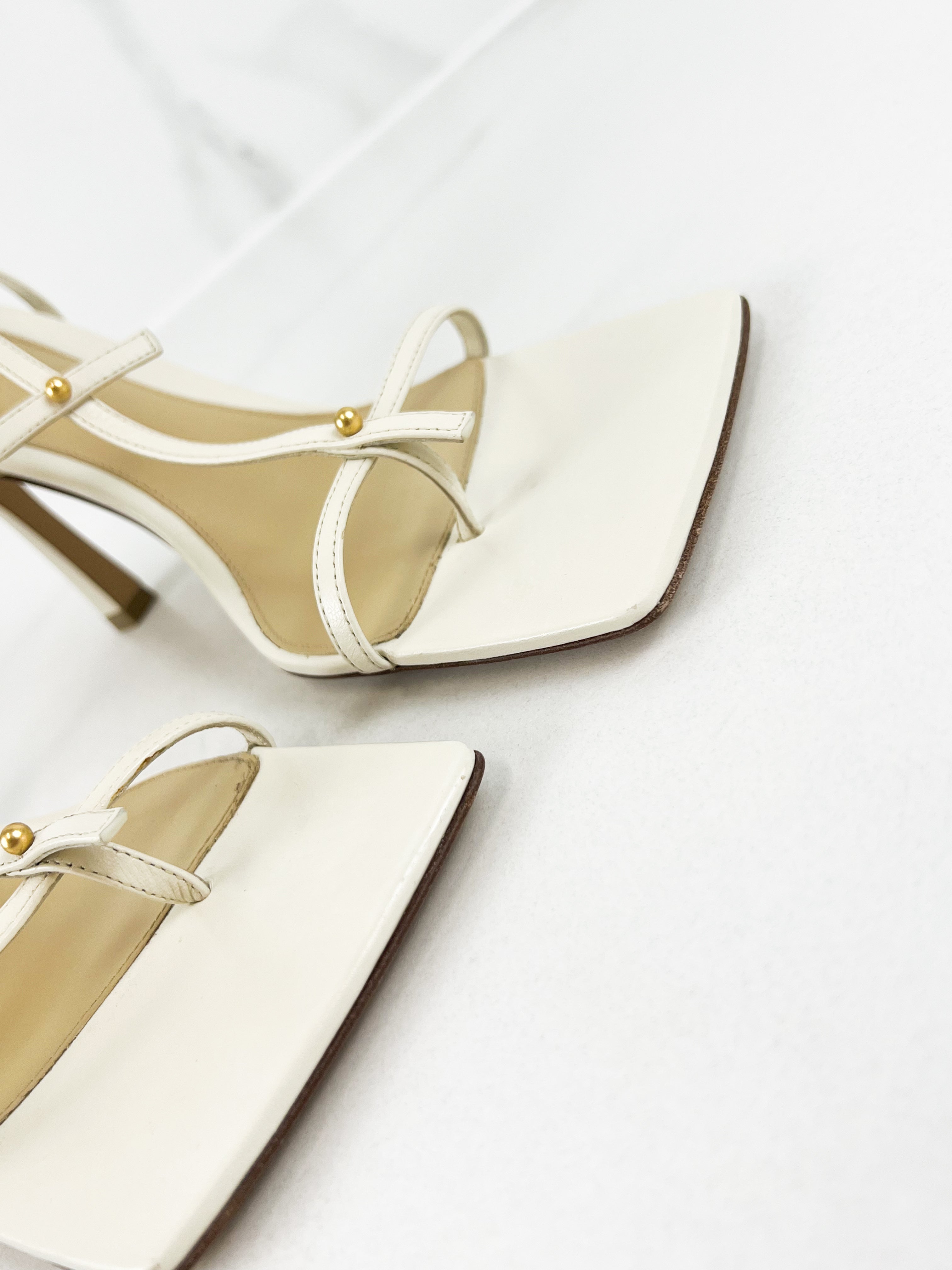 Bottega Veneta Stretch Sandal Heel Size 39