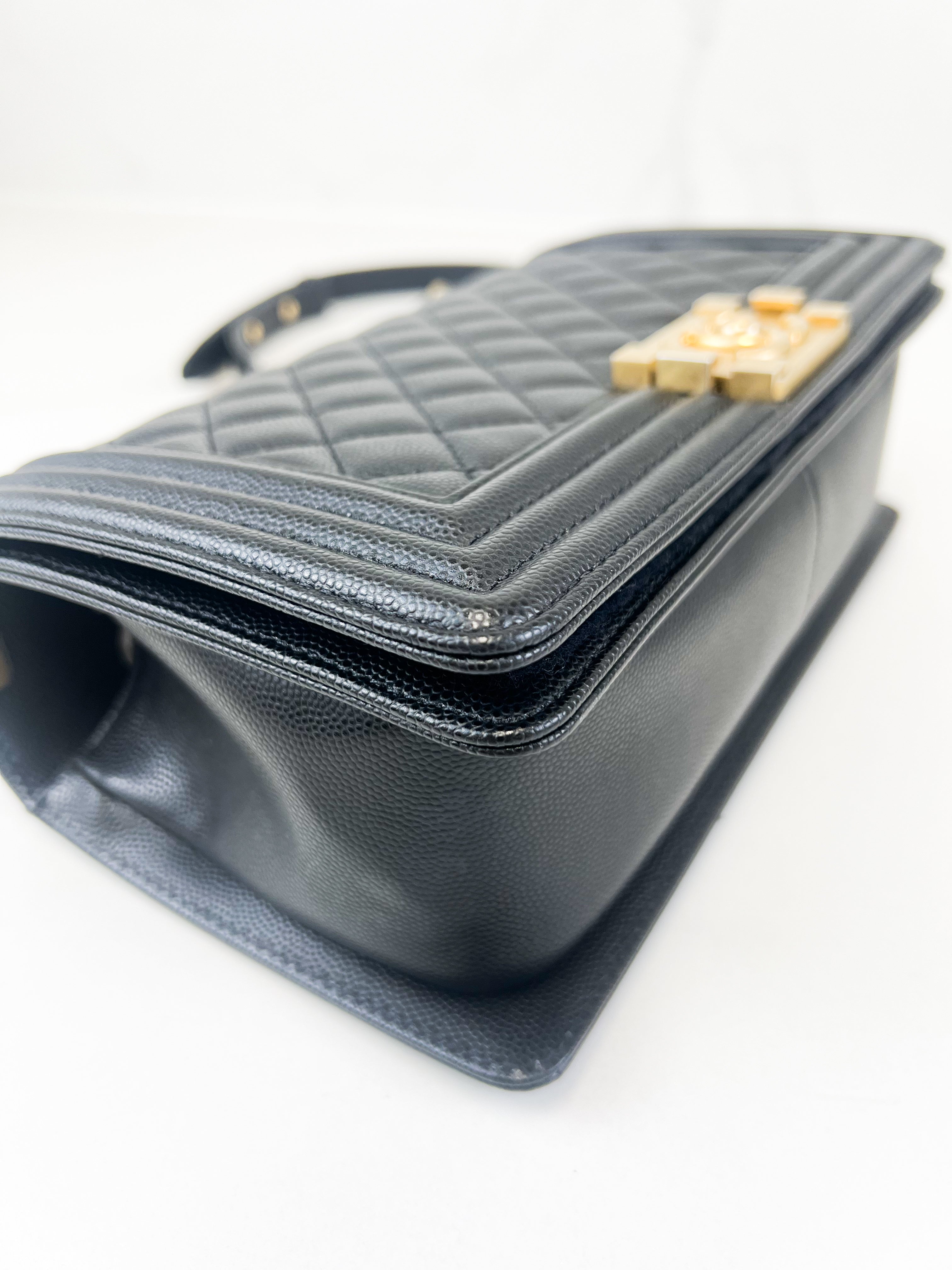 Chanel Old Medium Boy Bag with GHW
