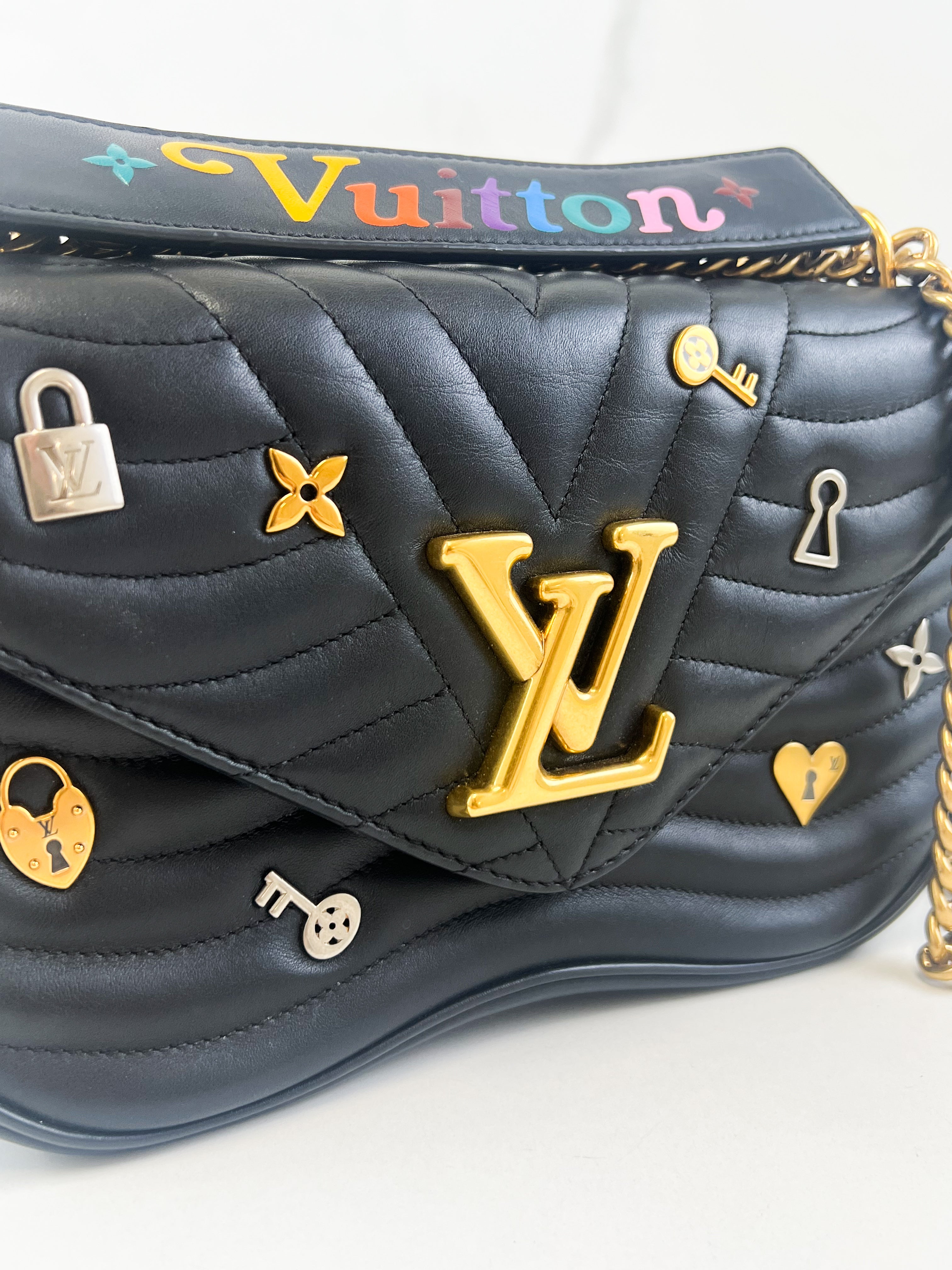 Louis Vuitton New Wave MM Chain Shoulder Bag