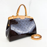 Louis Vuitton Patent Vernis Monogram Brea Bag