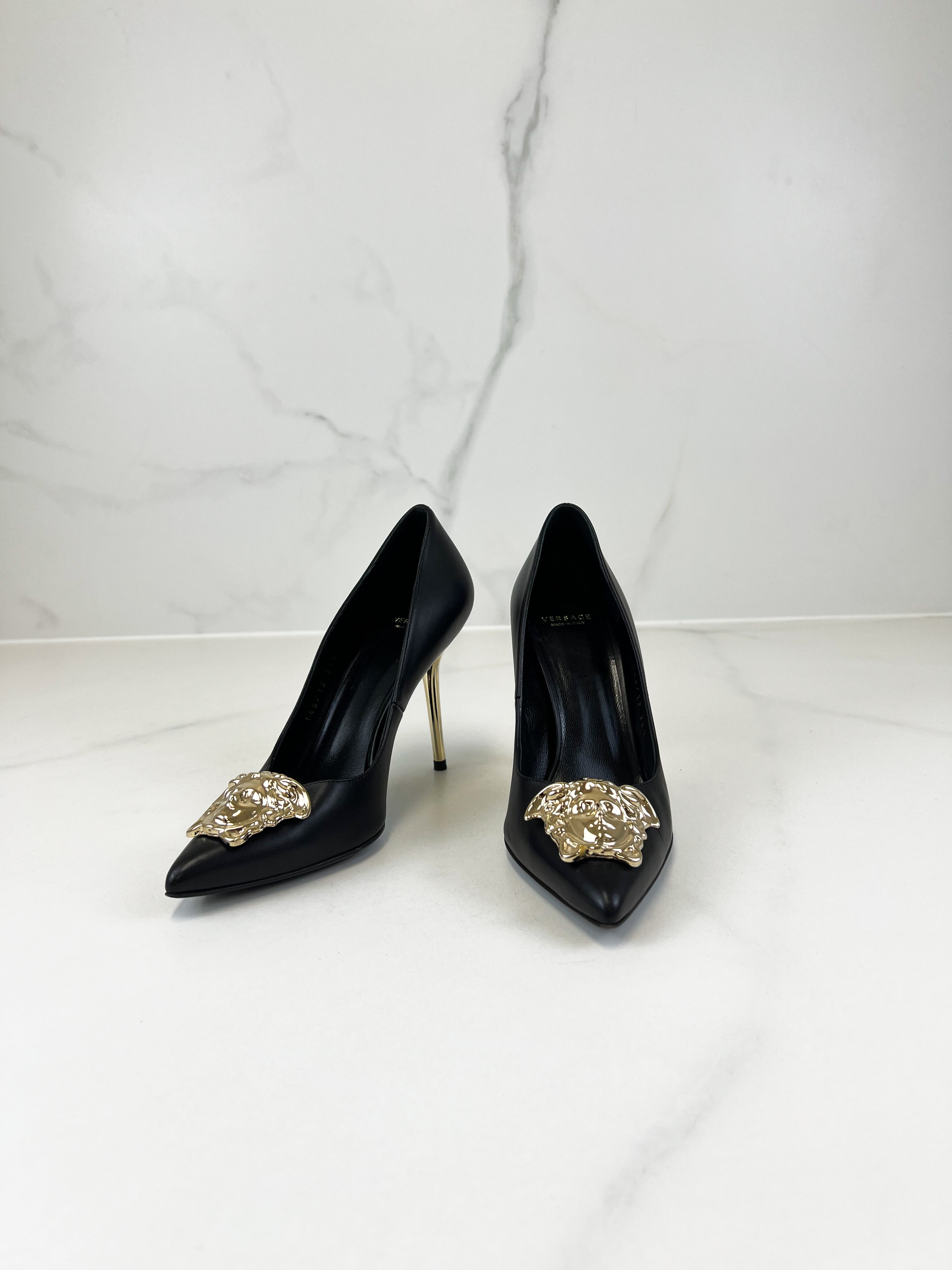 Versace Medusa Heels Size 36.5