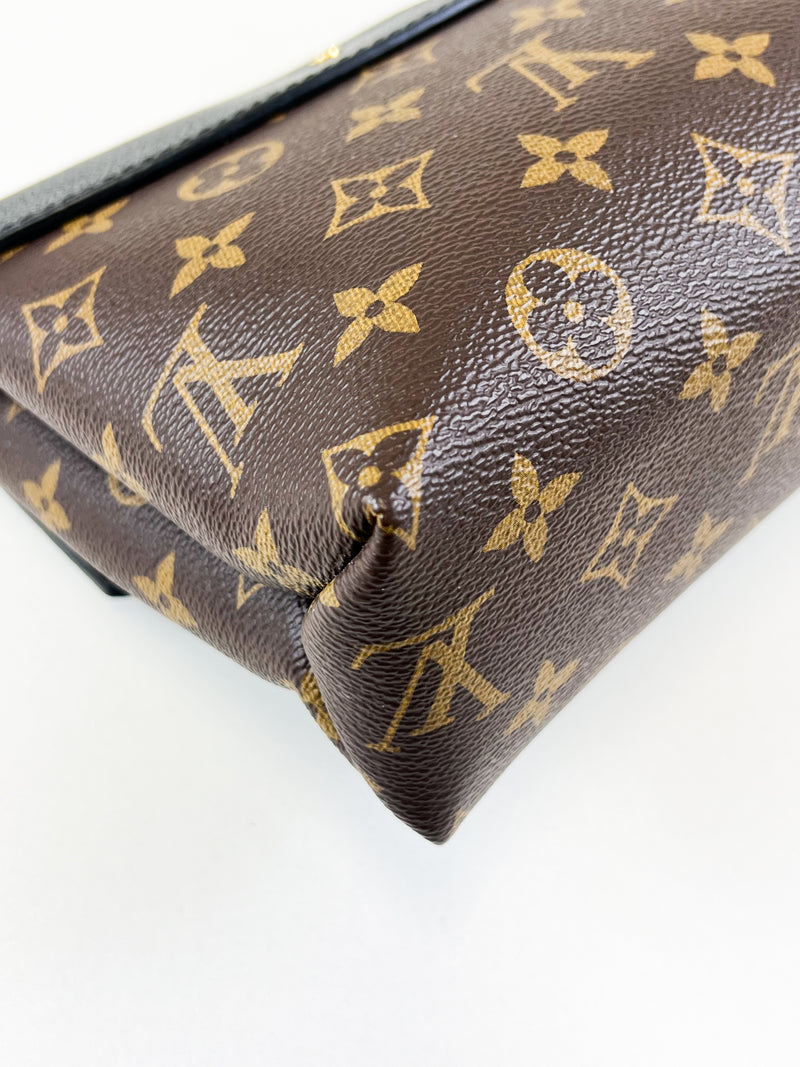 Louis Vuitton Saint Placide Monogram Leather Shoulder Bag