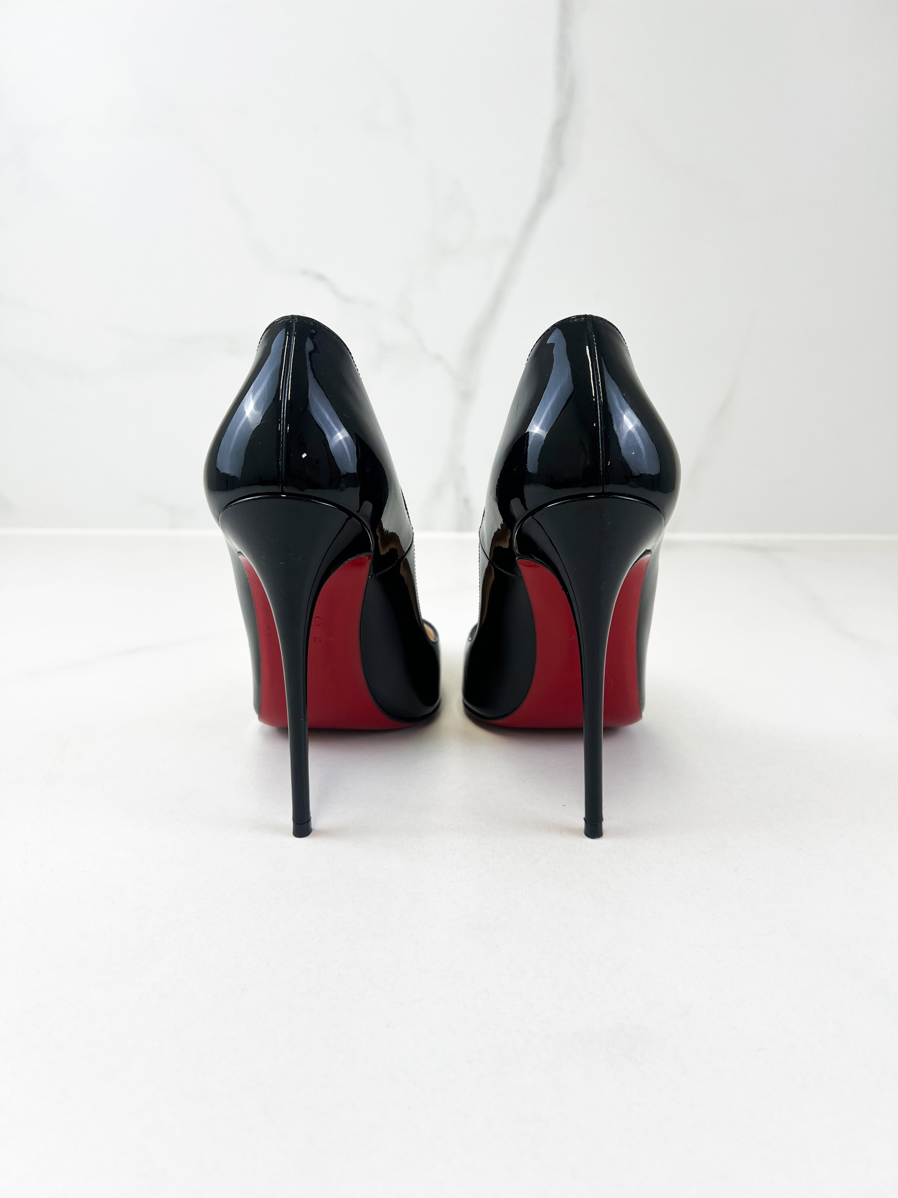 Christian Louboutin Black So Kate 120 Size 37.5