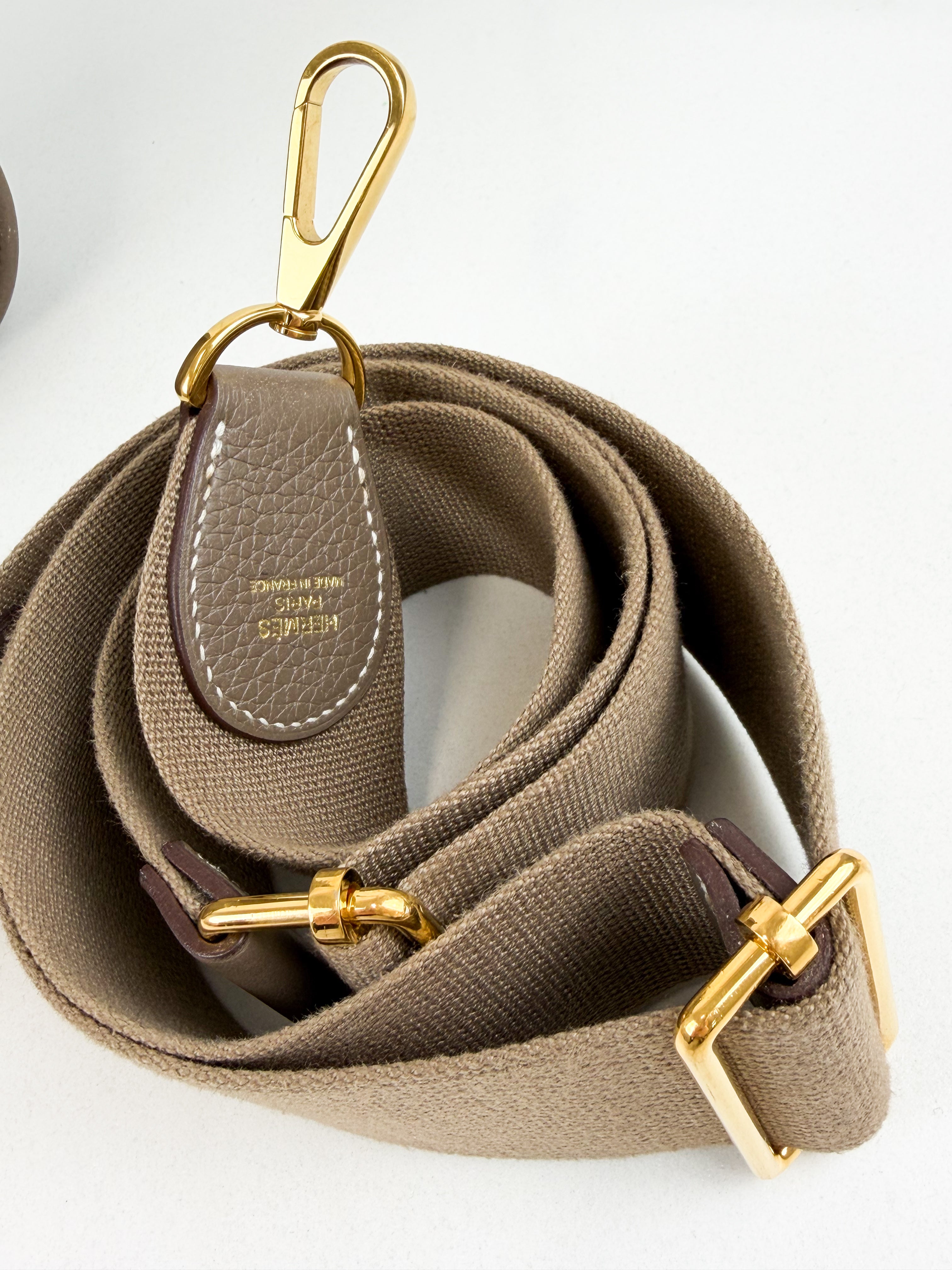 Hermes Evelyne GM in Etaupe