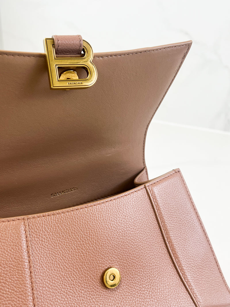 Balenciaga Small Hourglass Beige