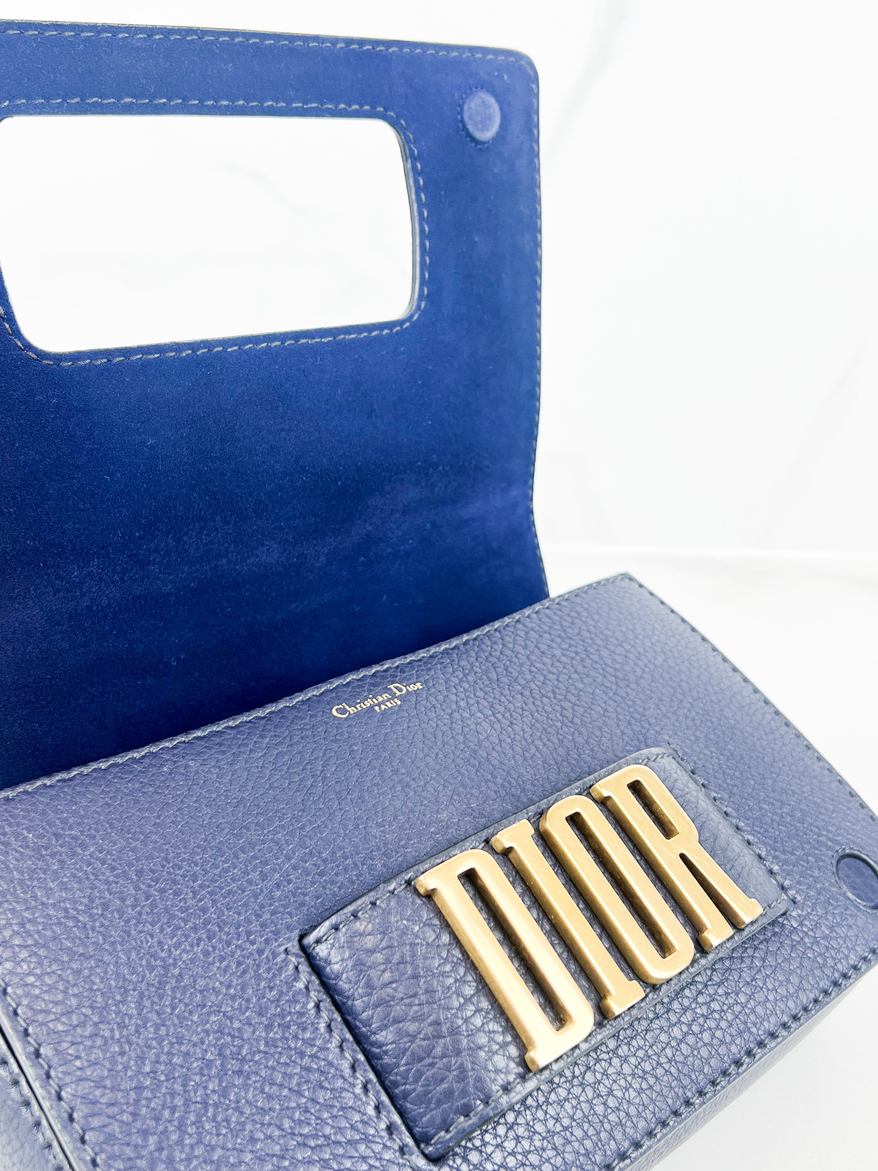 Christian Dior Evolution Leather Crossbody Bag