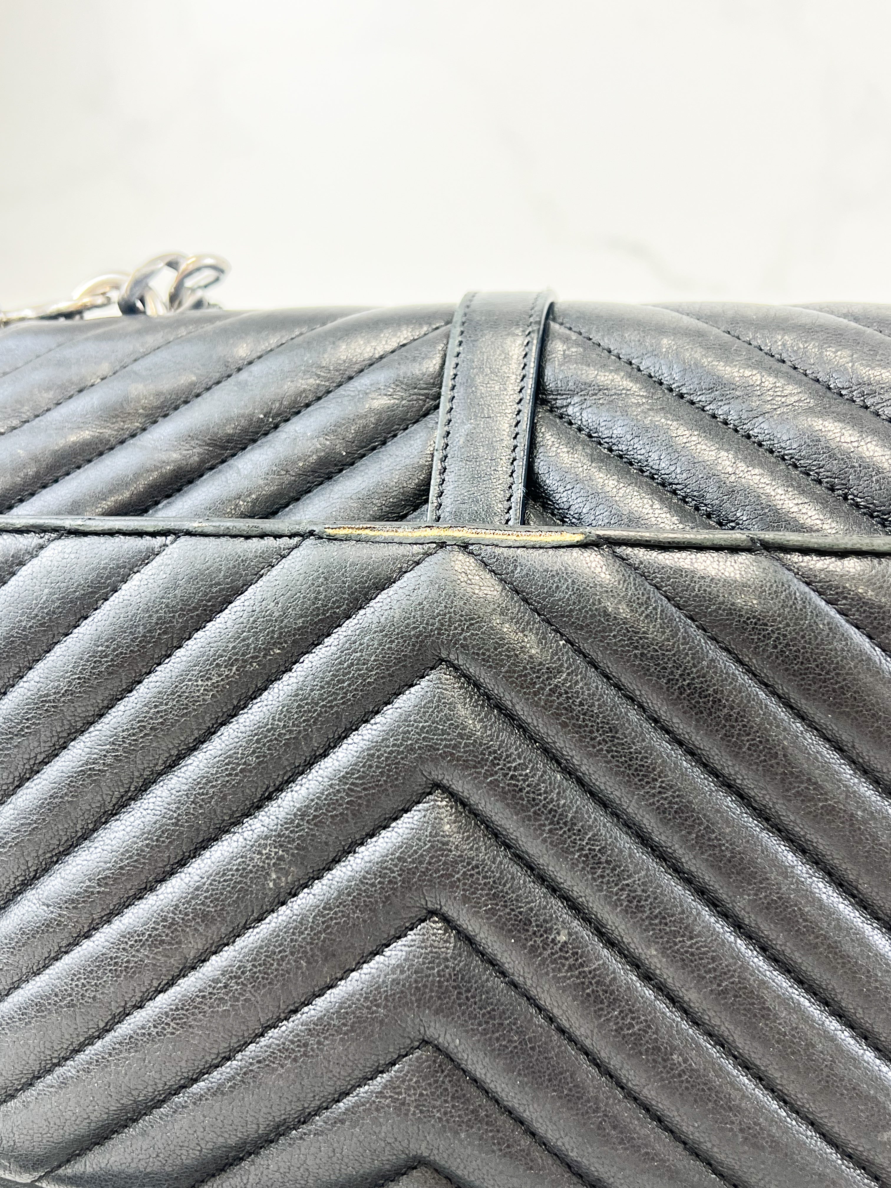 Saint Laurent Black College Bag