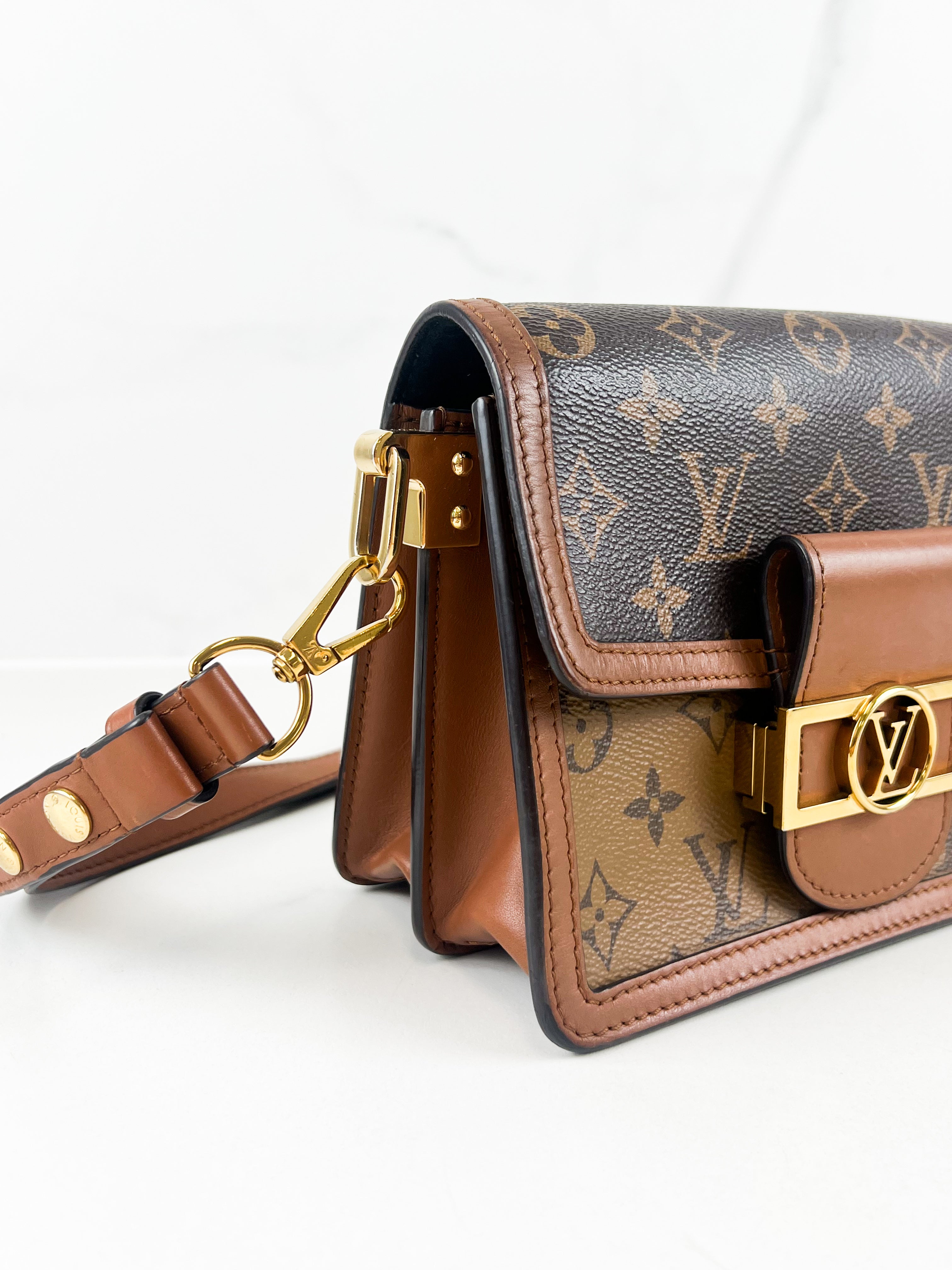 Louis Vuitton Dauphine Reverse Monogram Mini Crossbody Bag