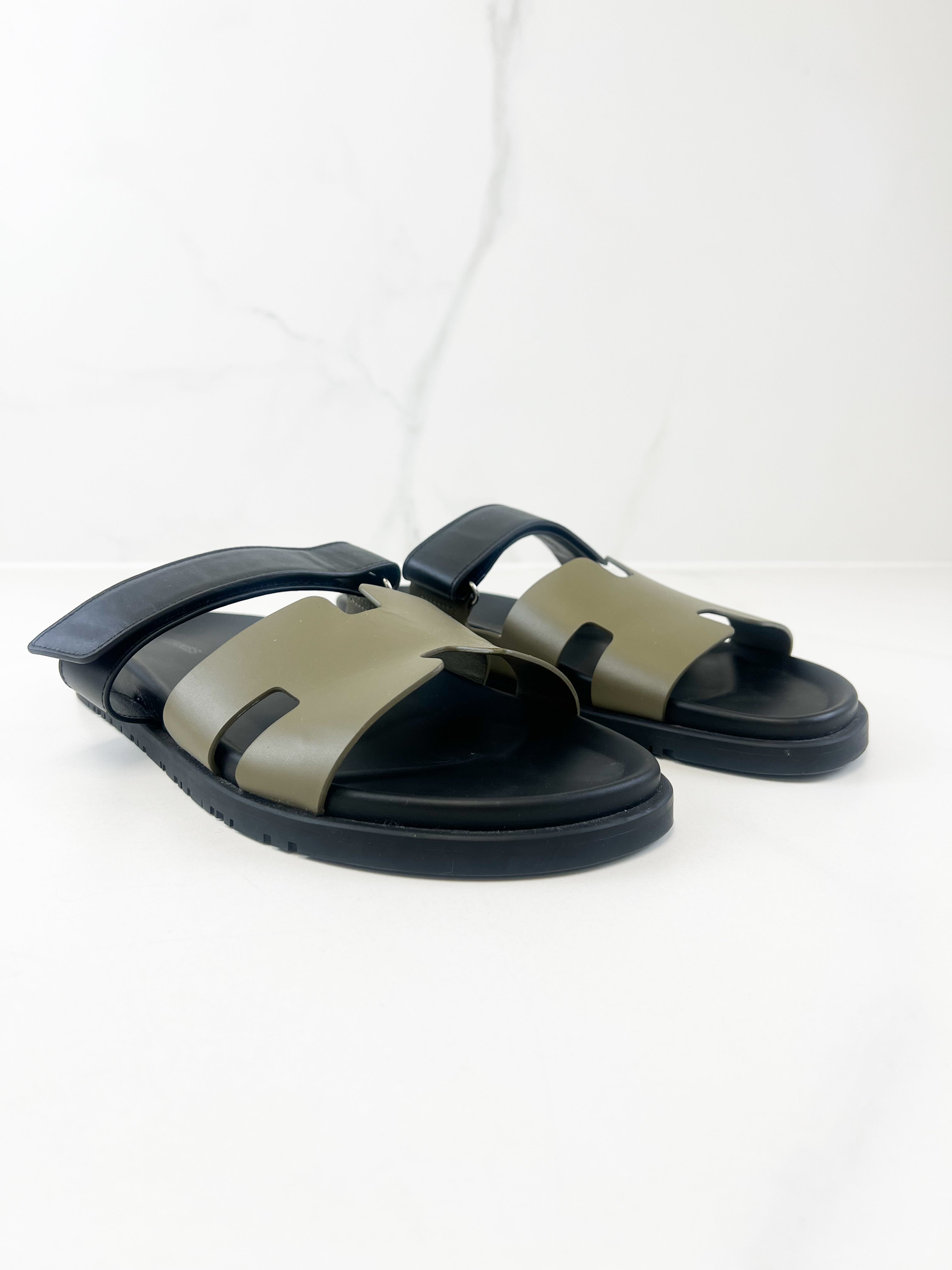 Hermes Chypre Sandals Size 41 Men's