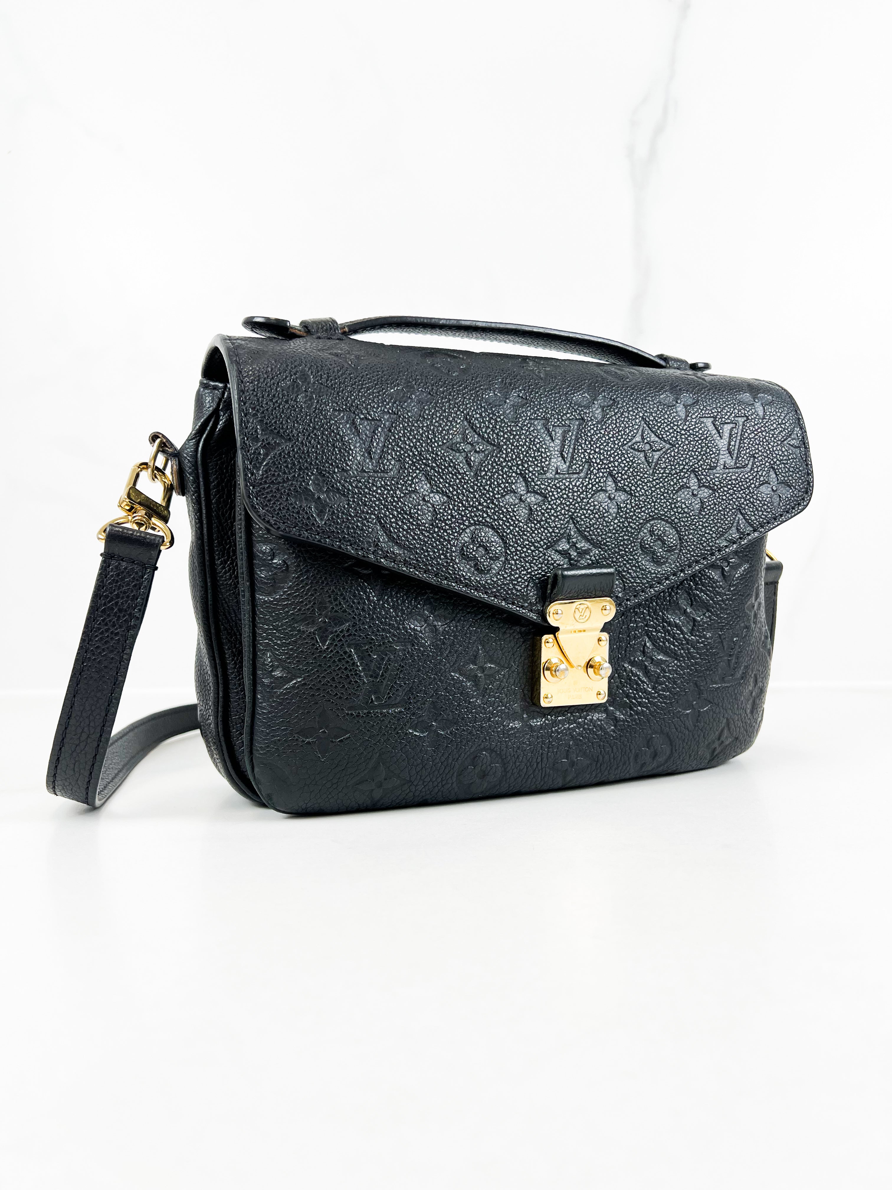 Louis Vuitton Empreinte Black Pochette Metis
