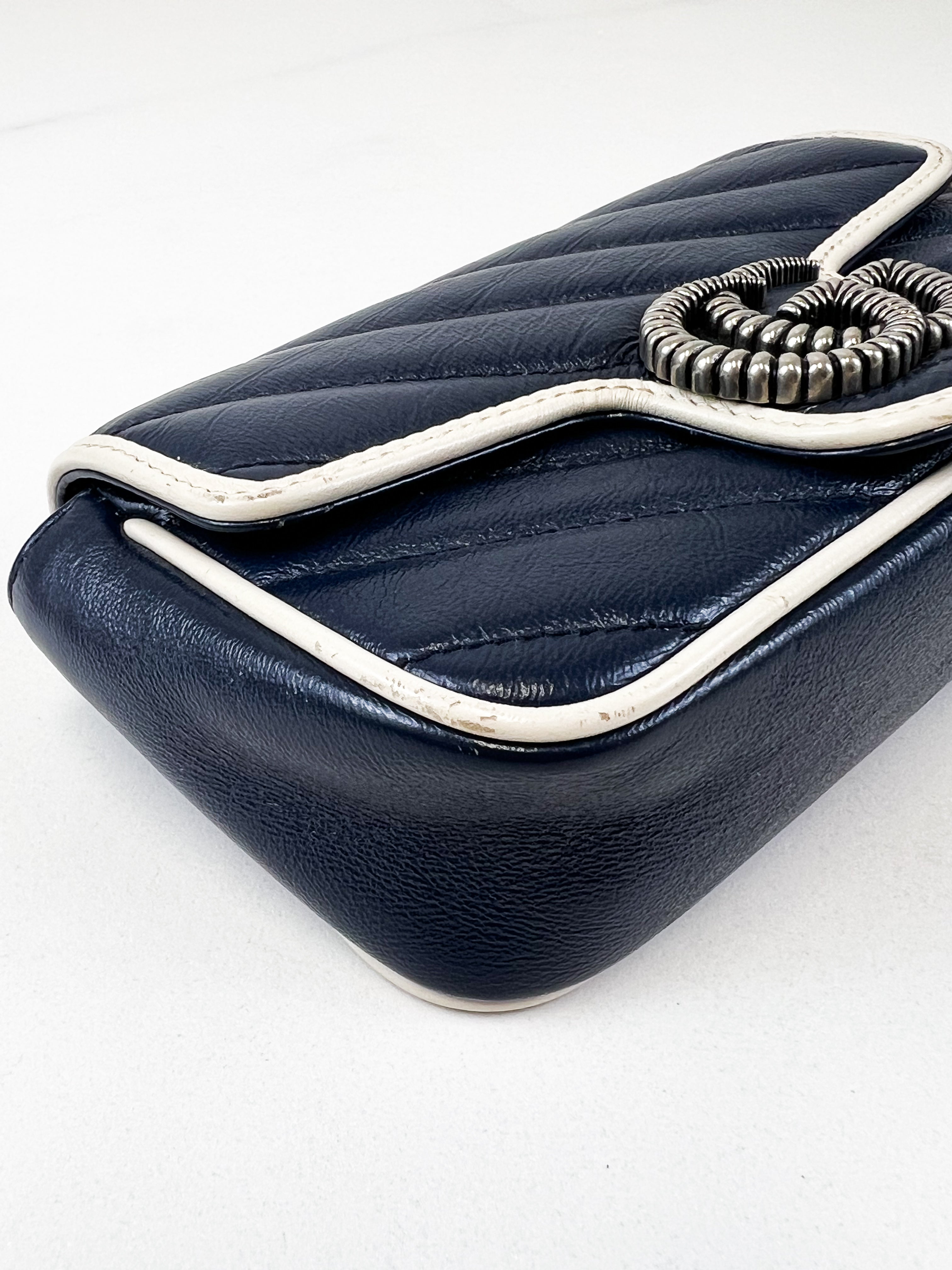 Gucci Marmont Leather crossbody Nano Bag