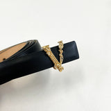 Versace V Baroque Black Belt 20mm