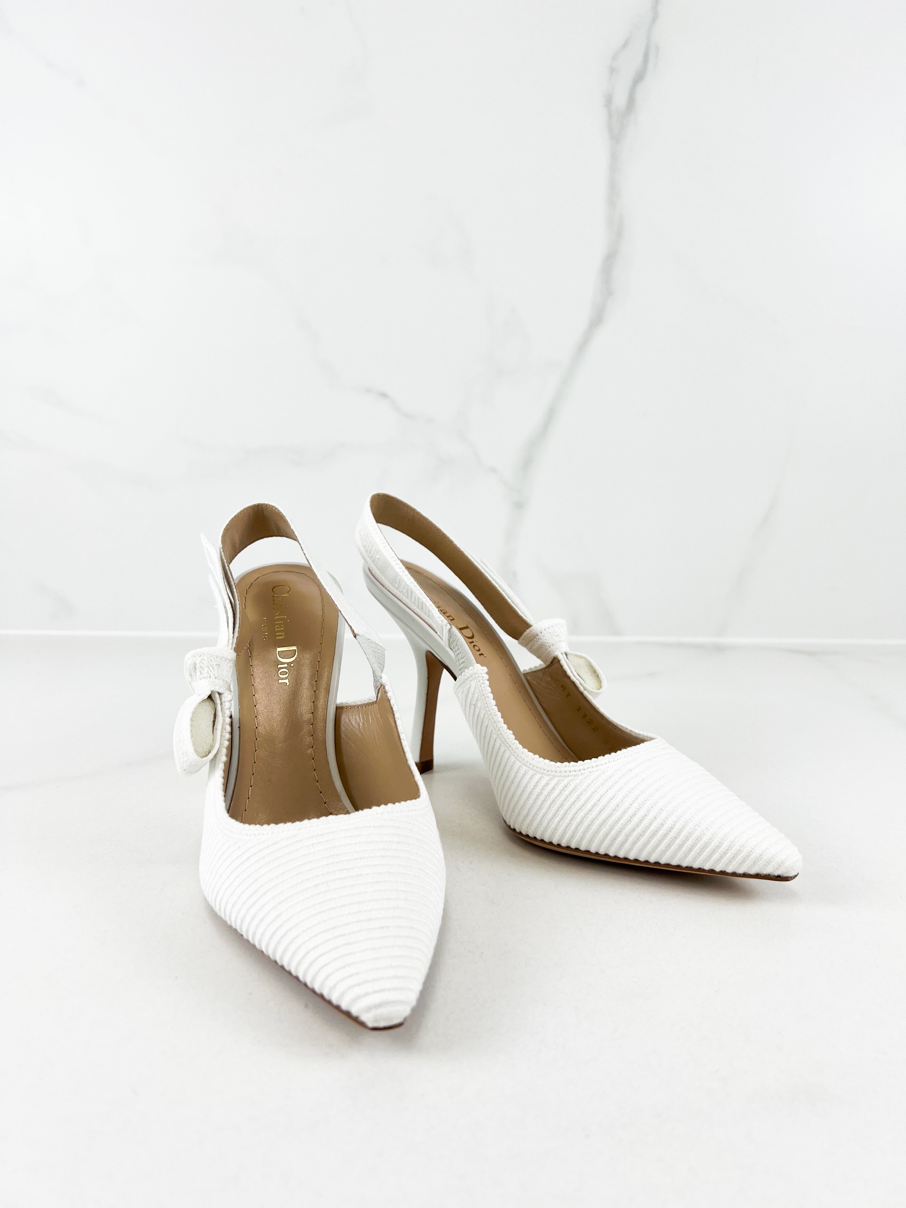 Christian Dior J'adior Slingback Heels Size 37.5
