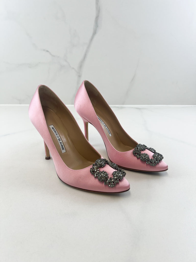 Manolo Blahnik Hangisi Pump 100mm