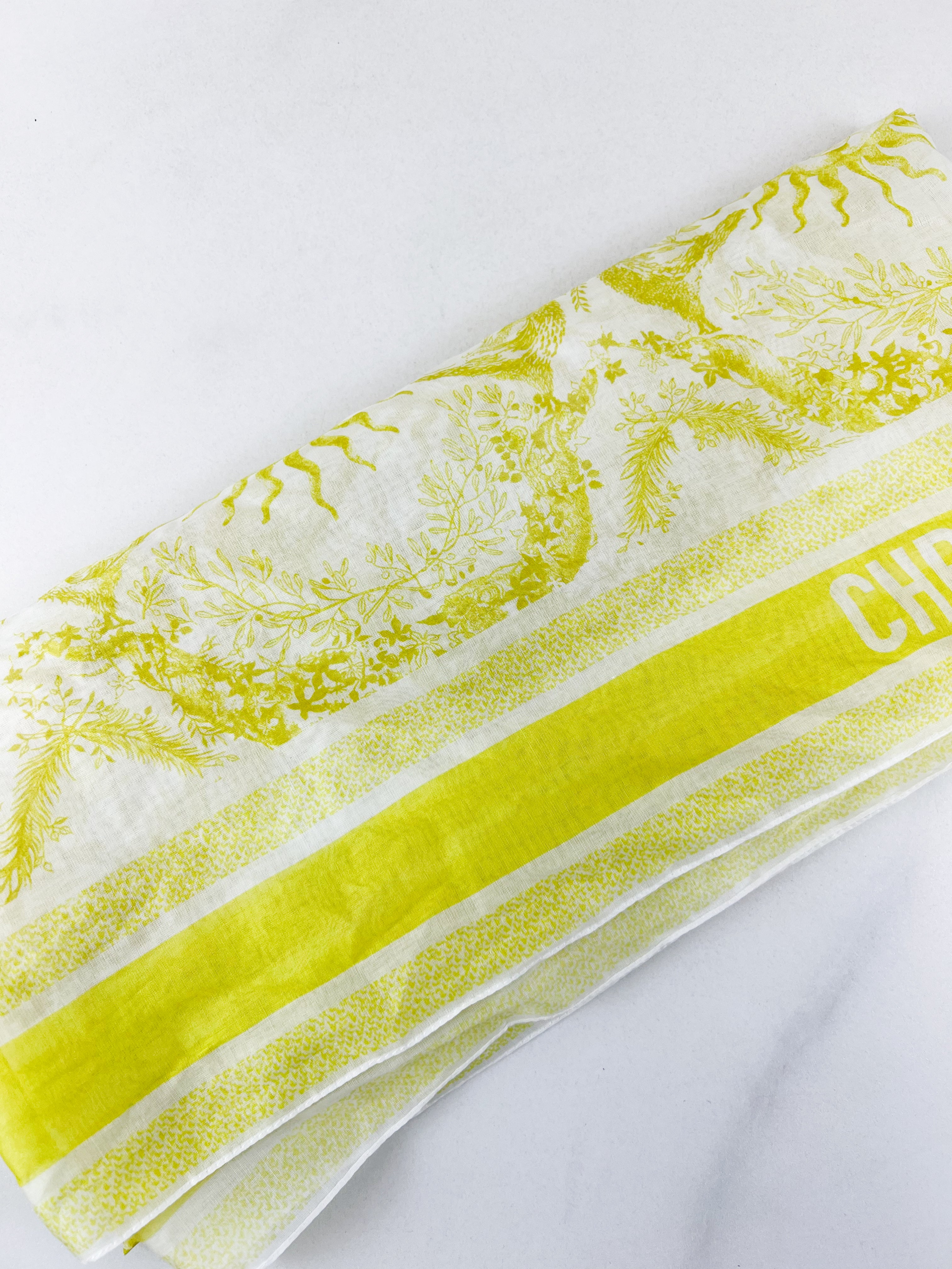 Christian Dior Cotton Scarf