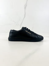 Saint Laurent Andy Leather Sneakers Size 35.5