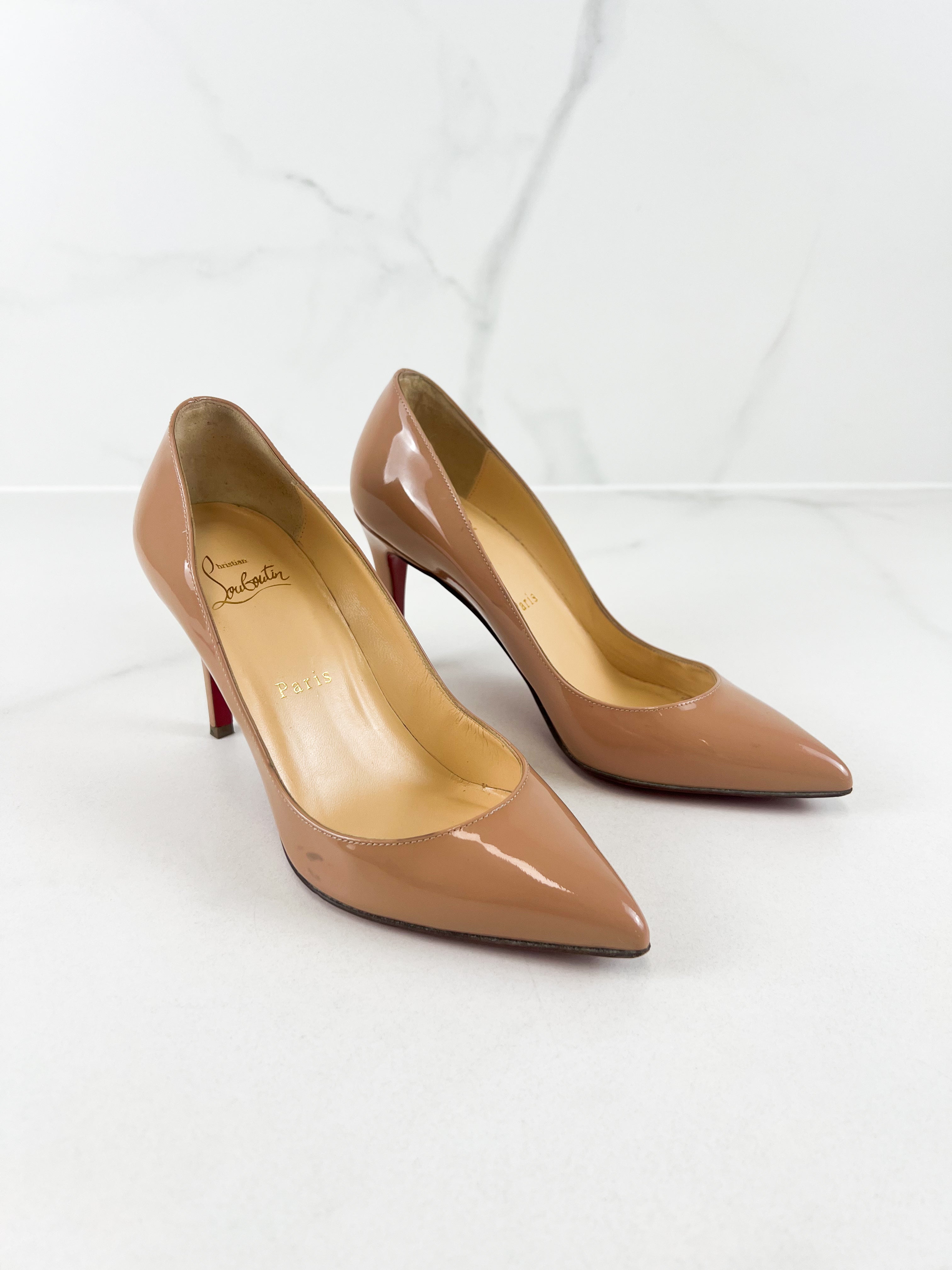 Christian Louboutin Beige Kate 70 Size 36