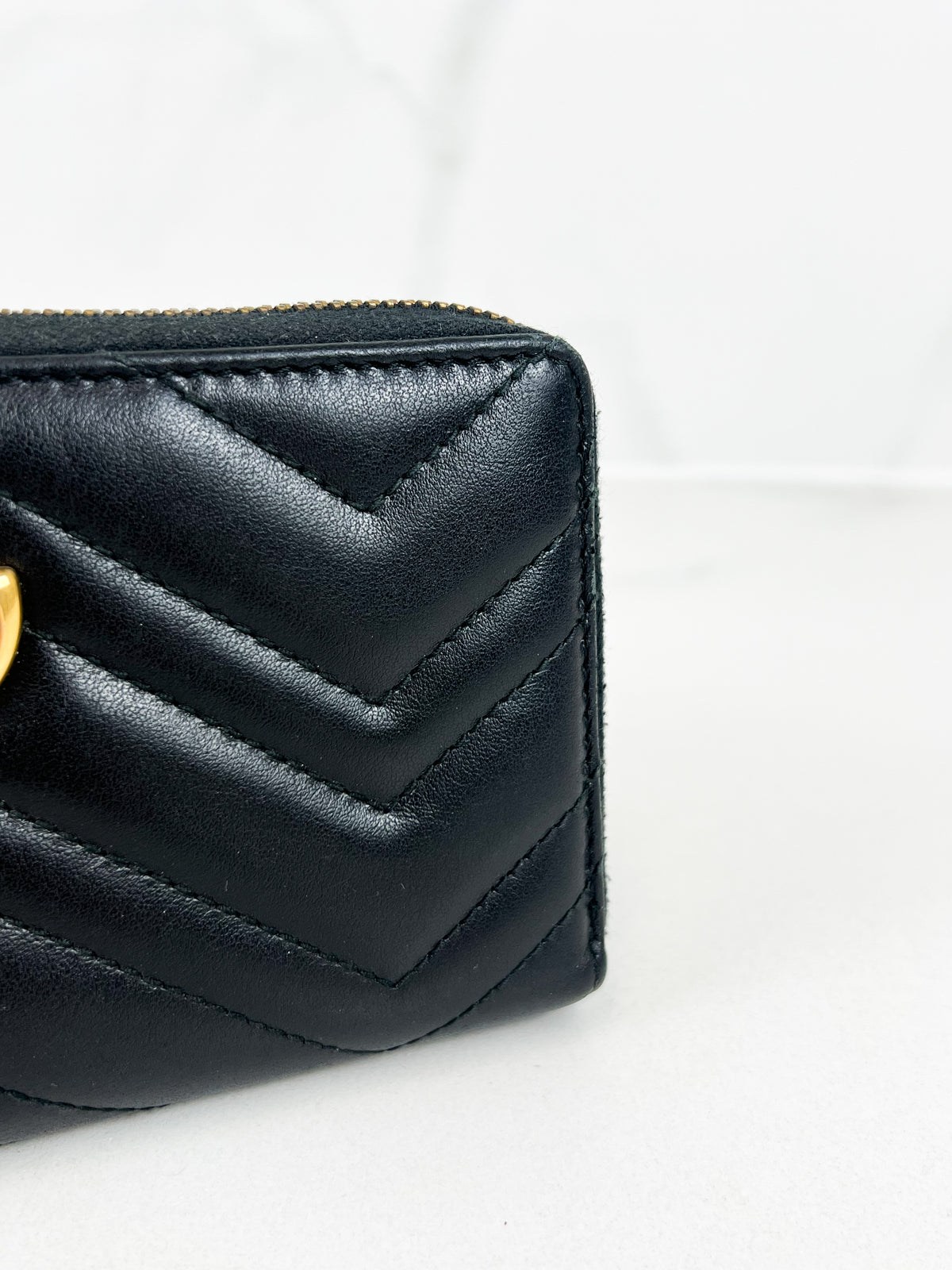 Gucci Marmont Zip Around Wallet