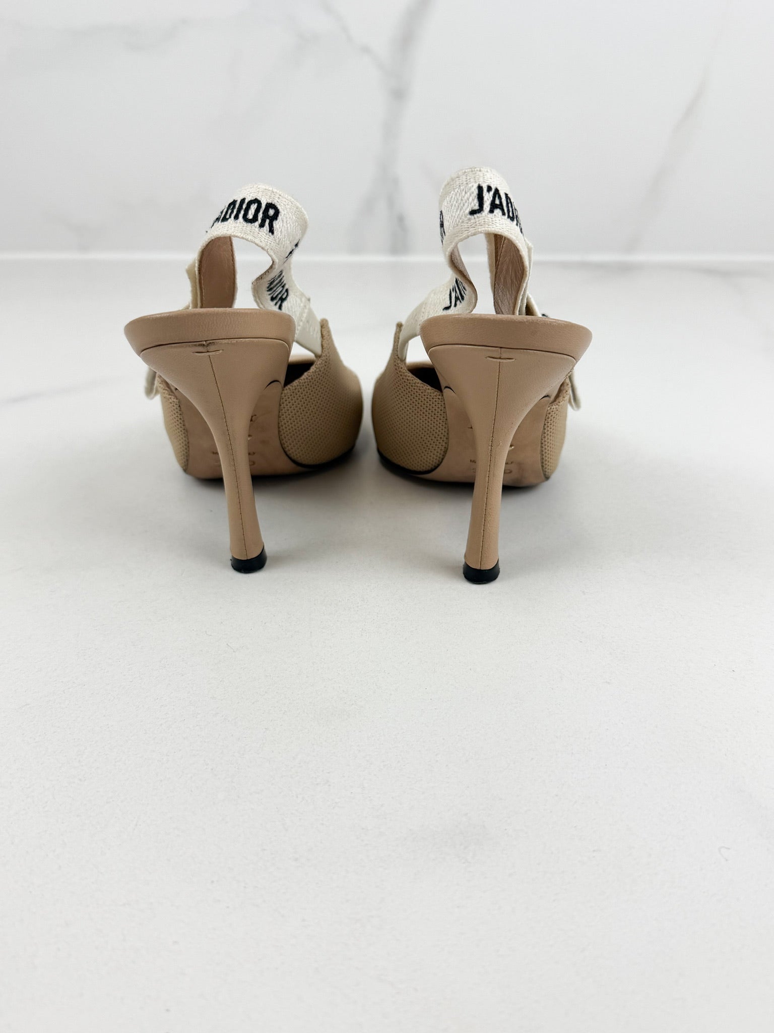 Christian Dior J'adior Slingback Heels Size 35.5D