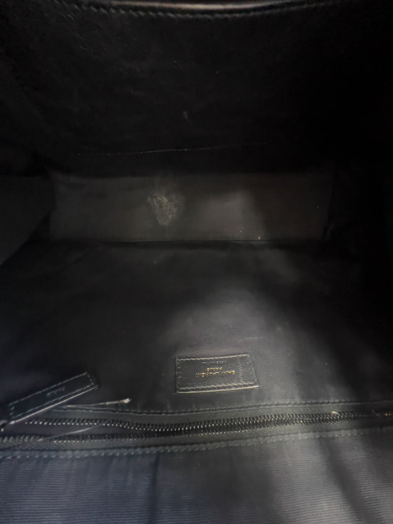Saint Laurent Niki Shopping Crinkled Vintage Leather