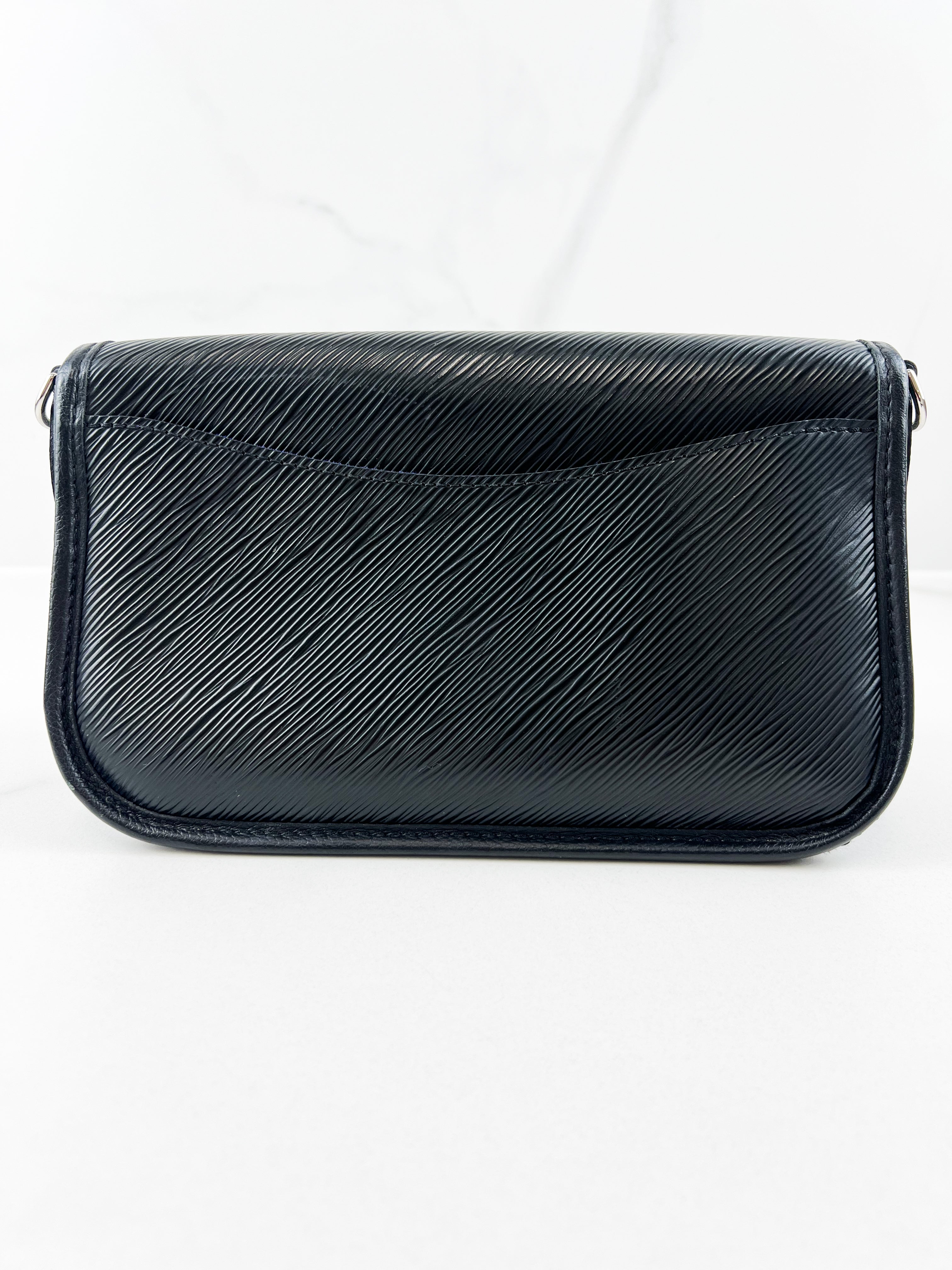 Louis Vuitton Buci Black Epi Leather