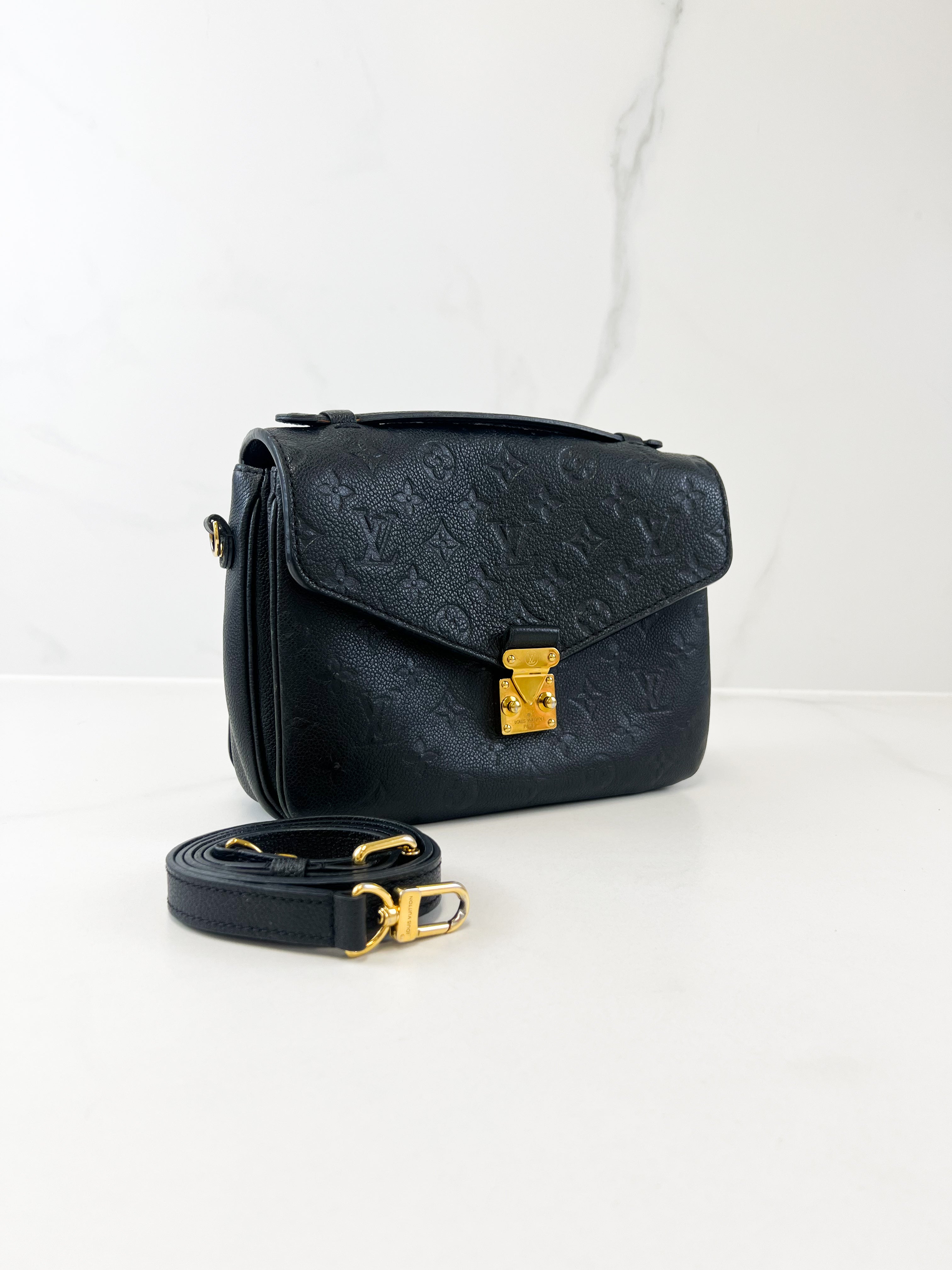 Louis Vuitton Empreinte Black Pochette Metis