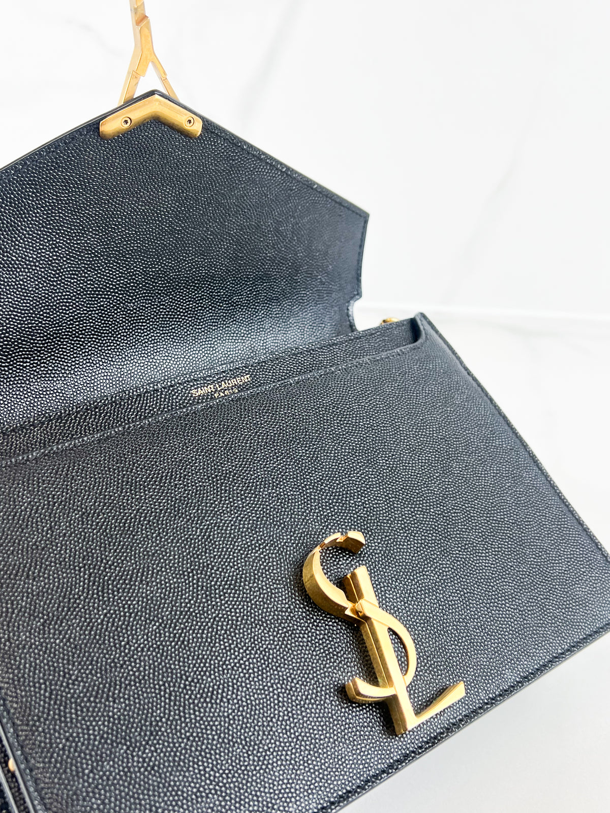 Saint Laurent Cassandra Shoulder Bag with GHW