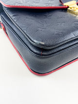 Louis Vuitton Pochette Metis in Marine Rouge