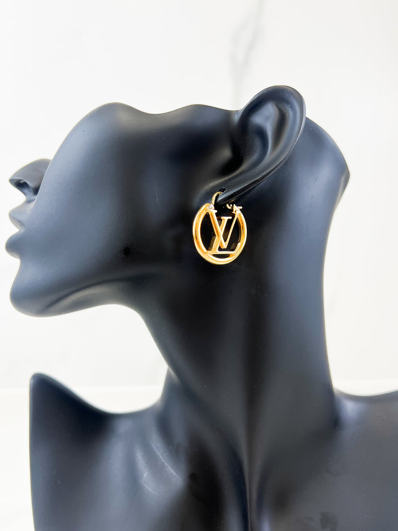 Louis Vuitton Louise Hoop Earrings