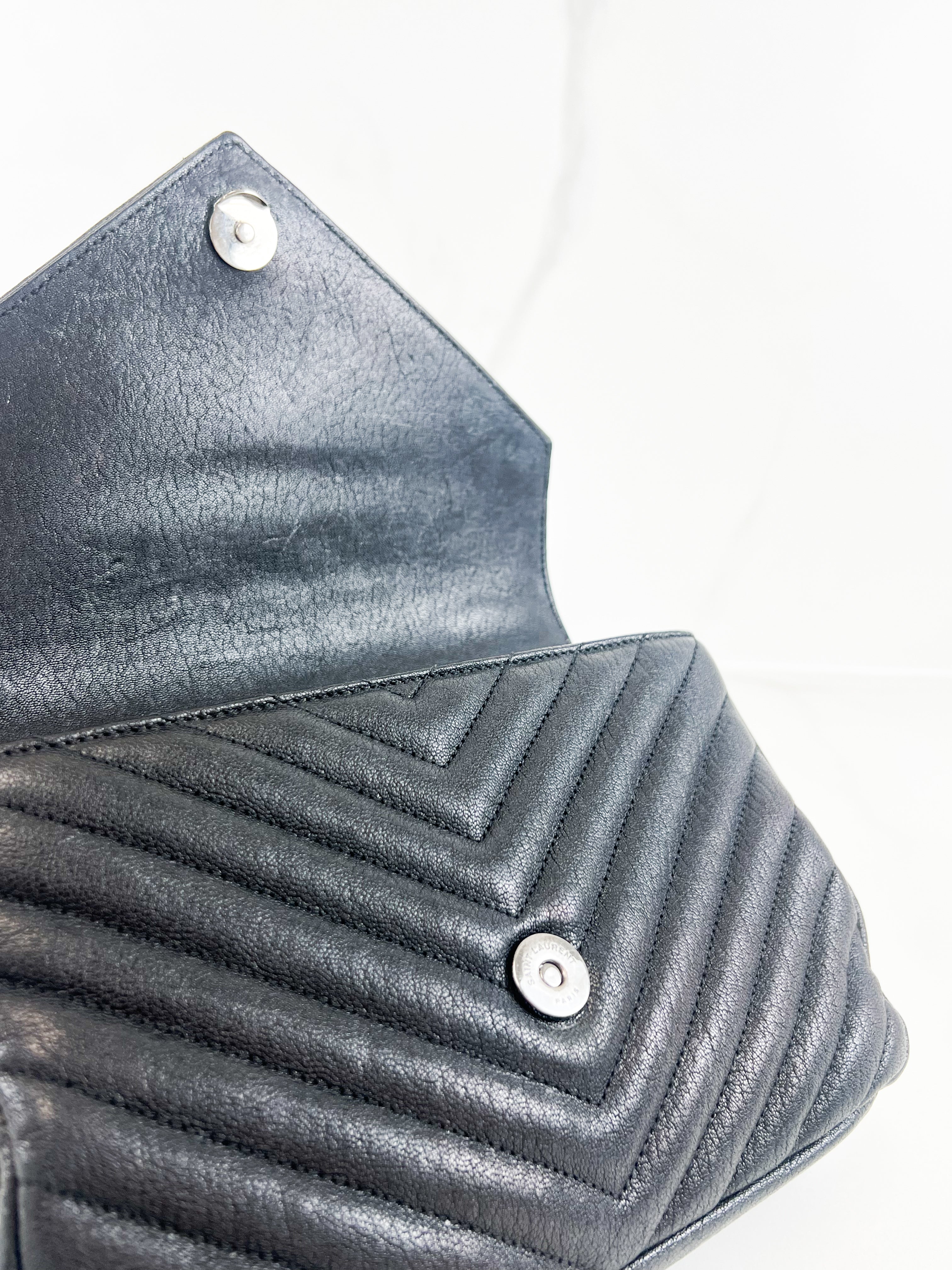 Saint Laurent Black College Bag