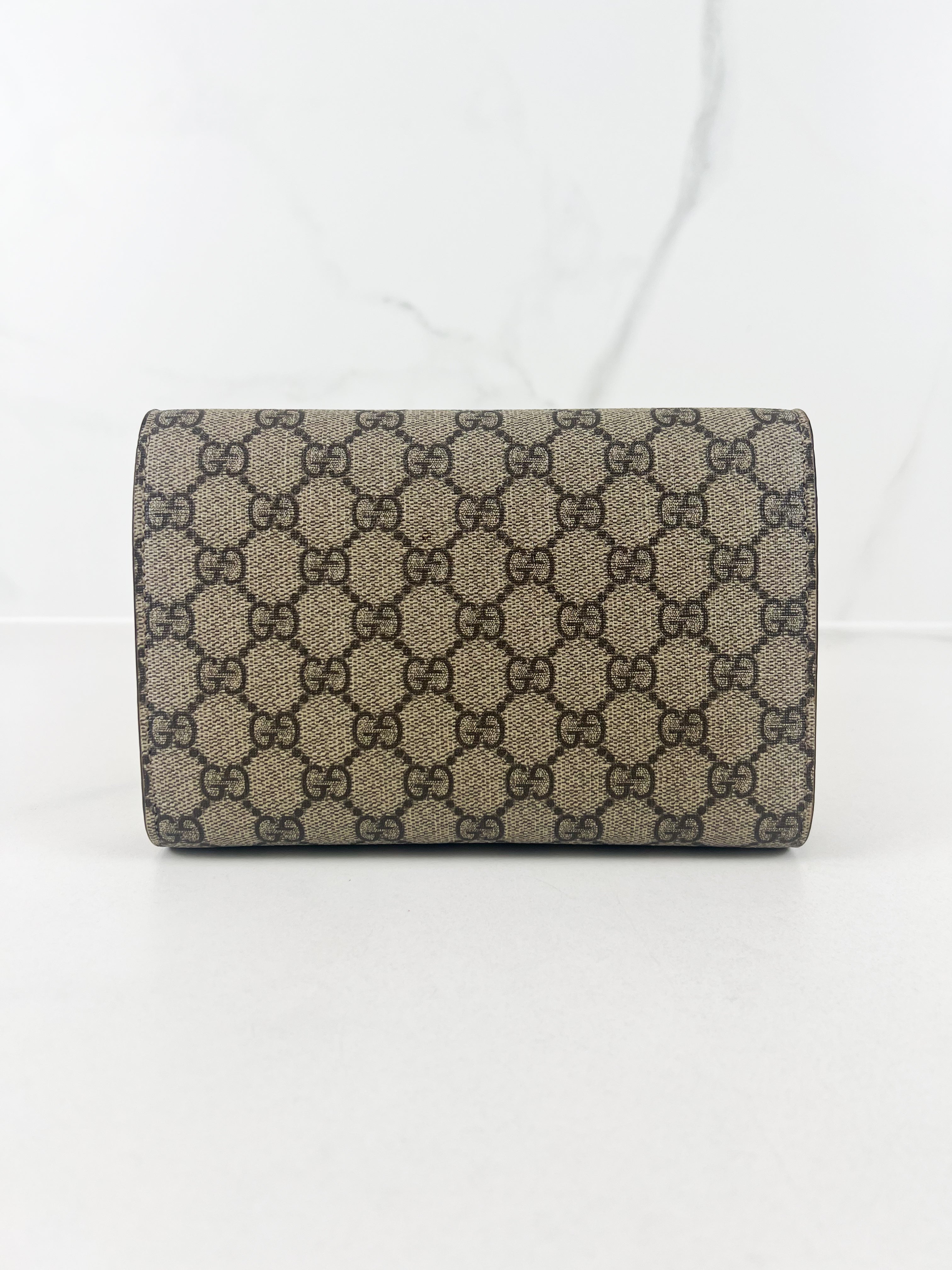 Gucci Dionysus GG Supreme Chain Wallet