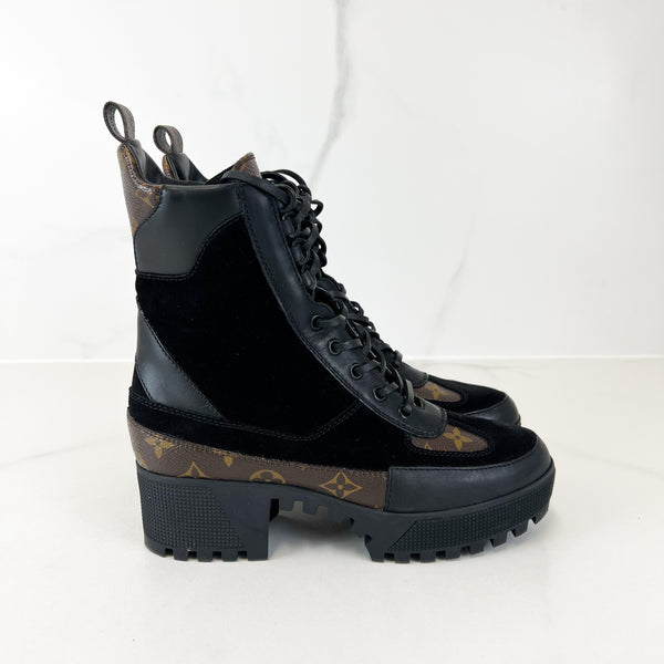 Louis Vuitton Laureate Desert Boot Size 38