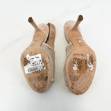 Christian Dior Jadior Slingback Peep Toe Heel Size 38D