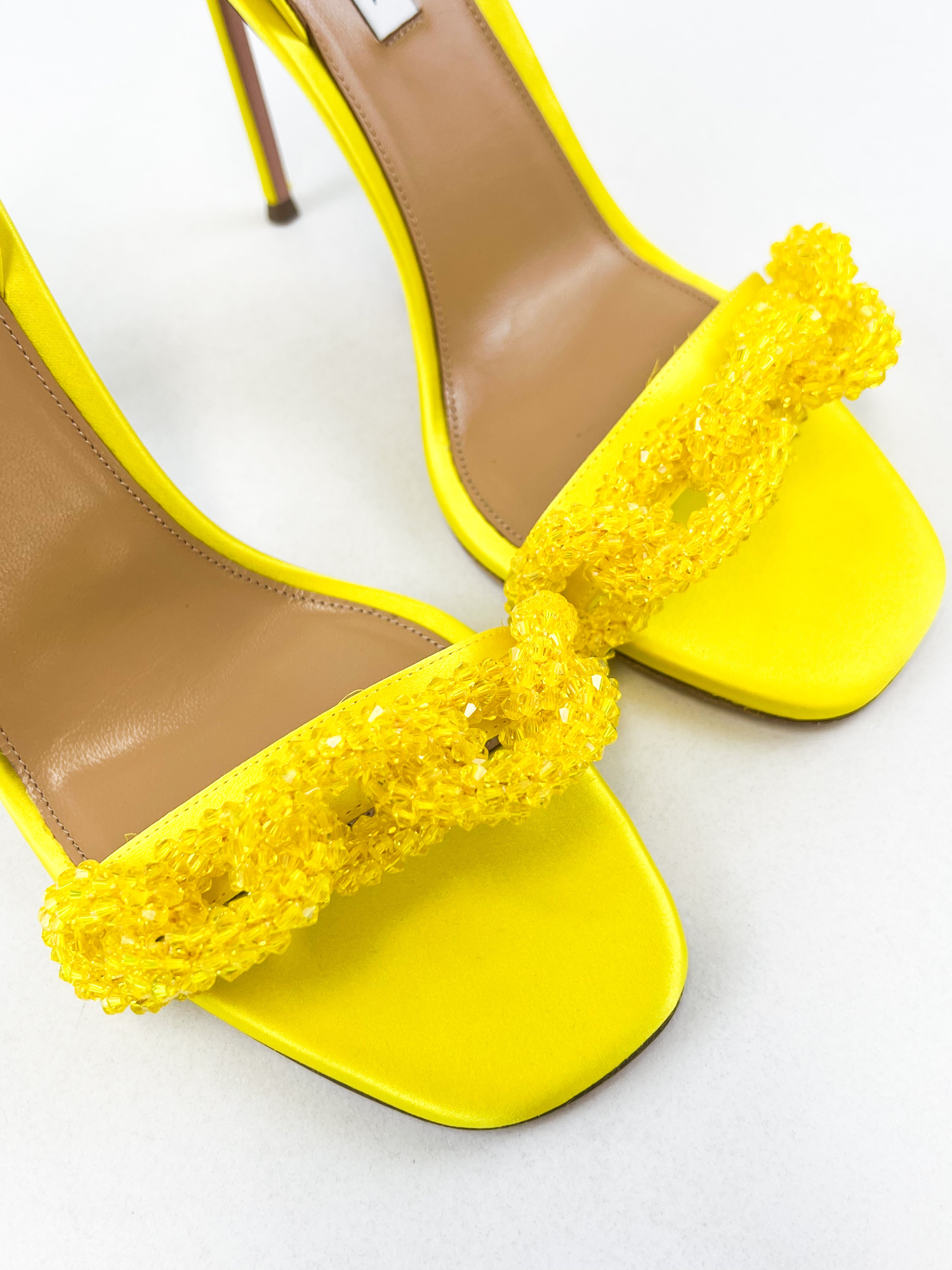 Aquazzura Chain Of Love Sandal Pumps Size 41