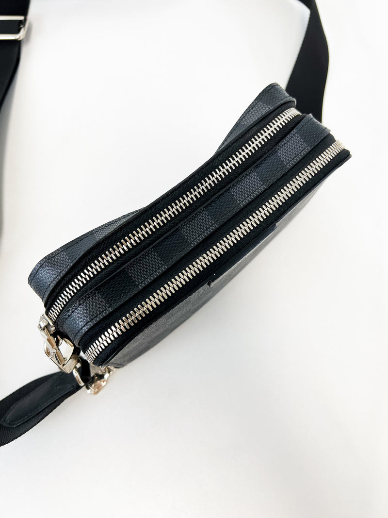 Louis Vuitton Damier Graphite Alpha Wearable Bag