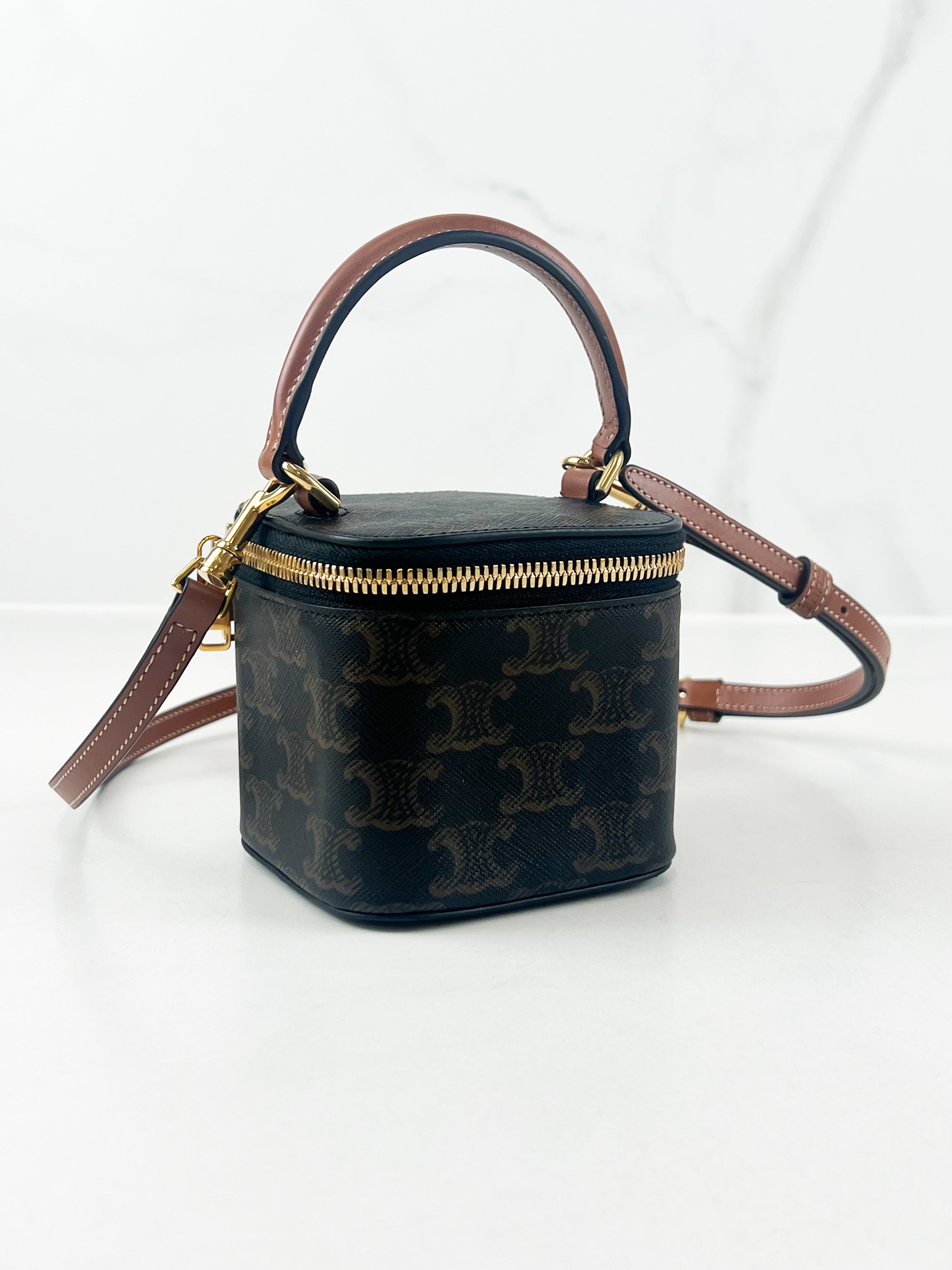 Celine Triomphe Mini Vanity Bag