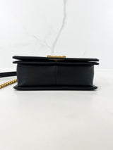 Chanel Black Old Medium Caviar Boy Bag GHW