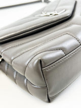 Saint Laurent Grey Loulou Toy with SHW
