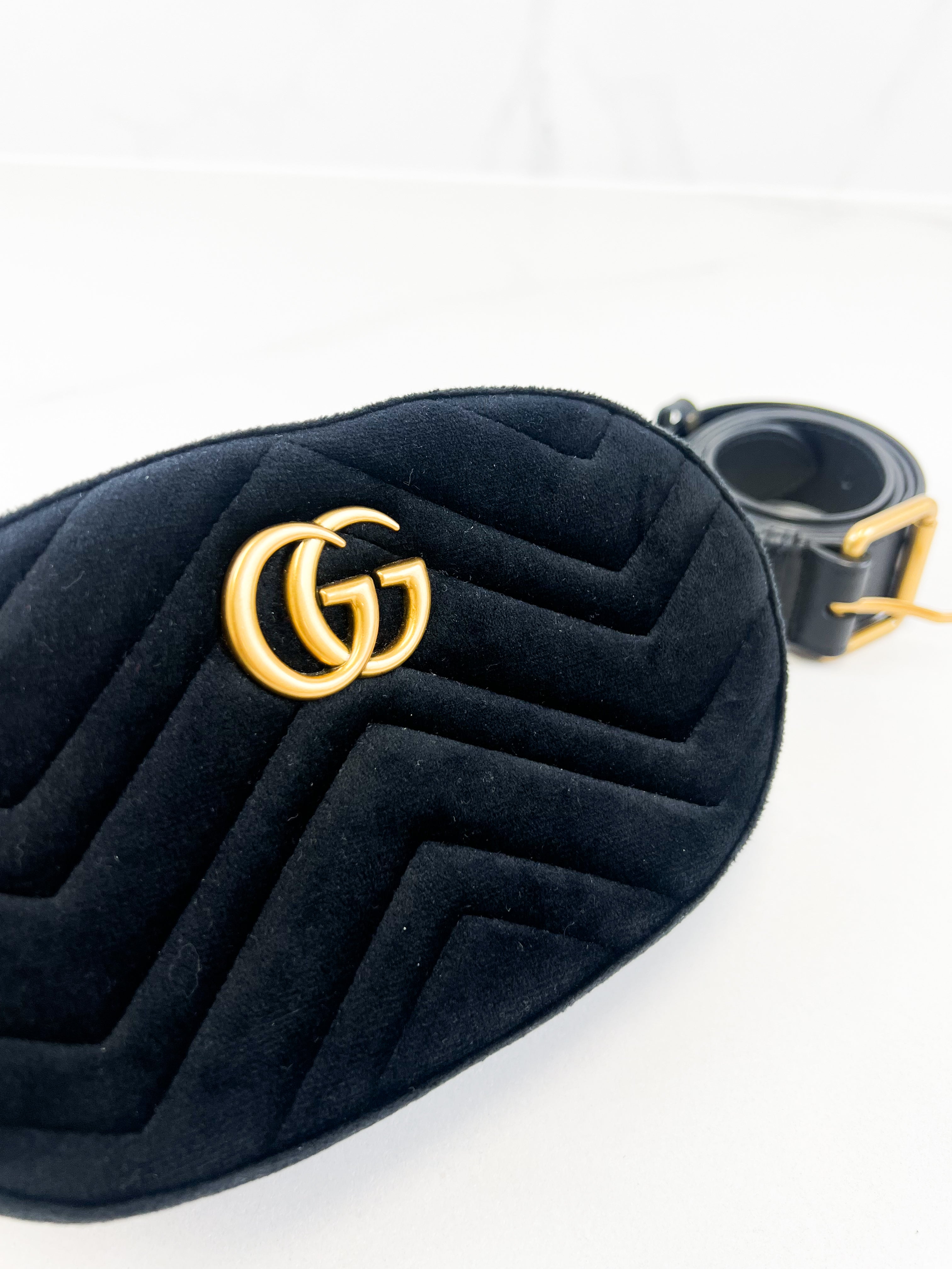Gucci GG Marmont Matelasse Belt Bag