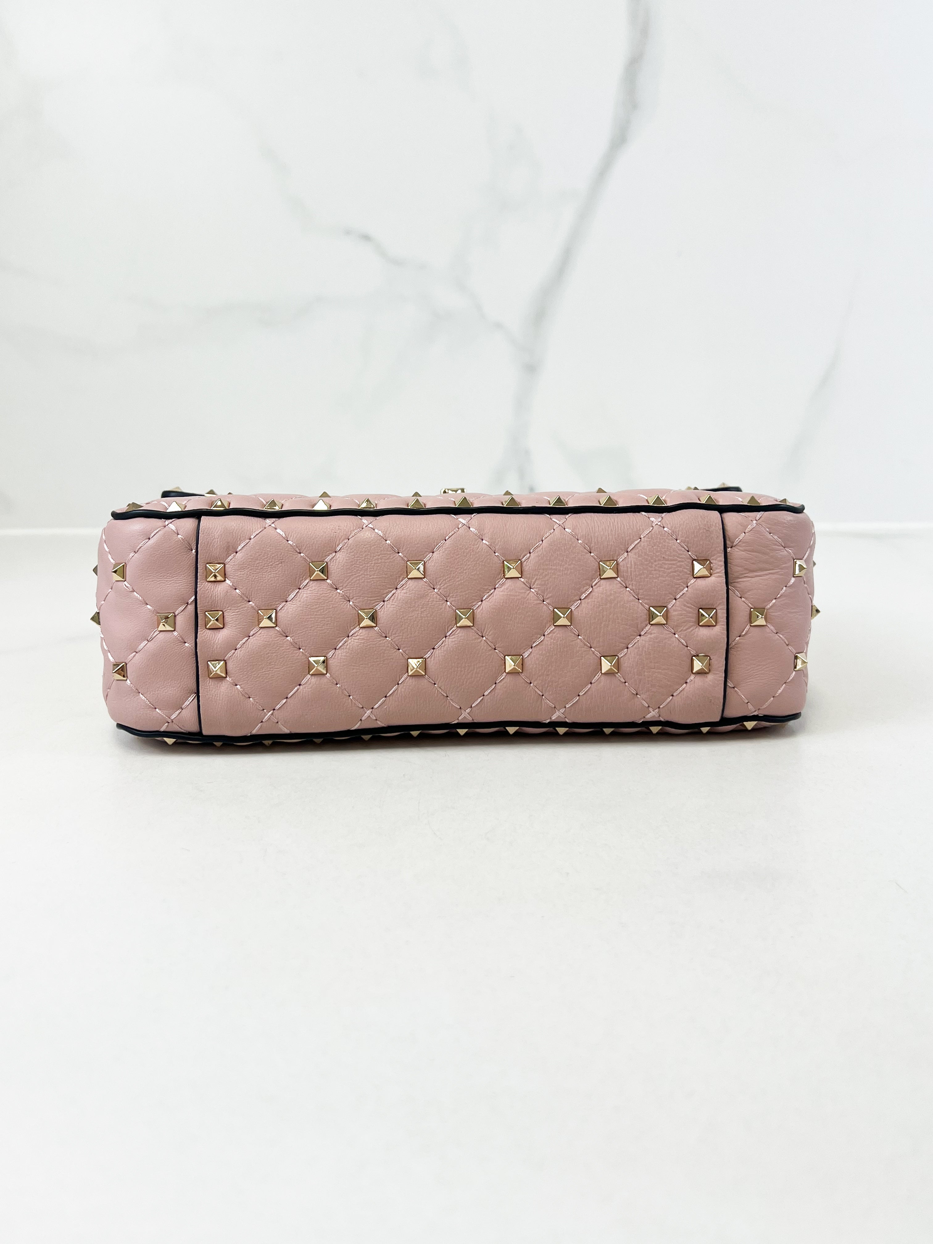 Valentino Garavani Rockstud Spike Nappa Leather Bag