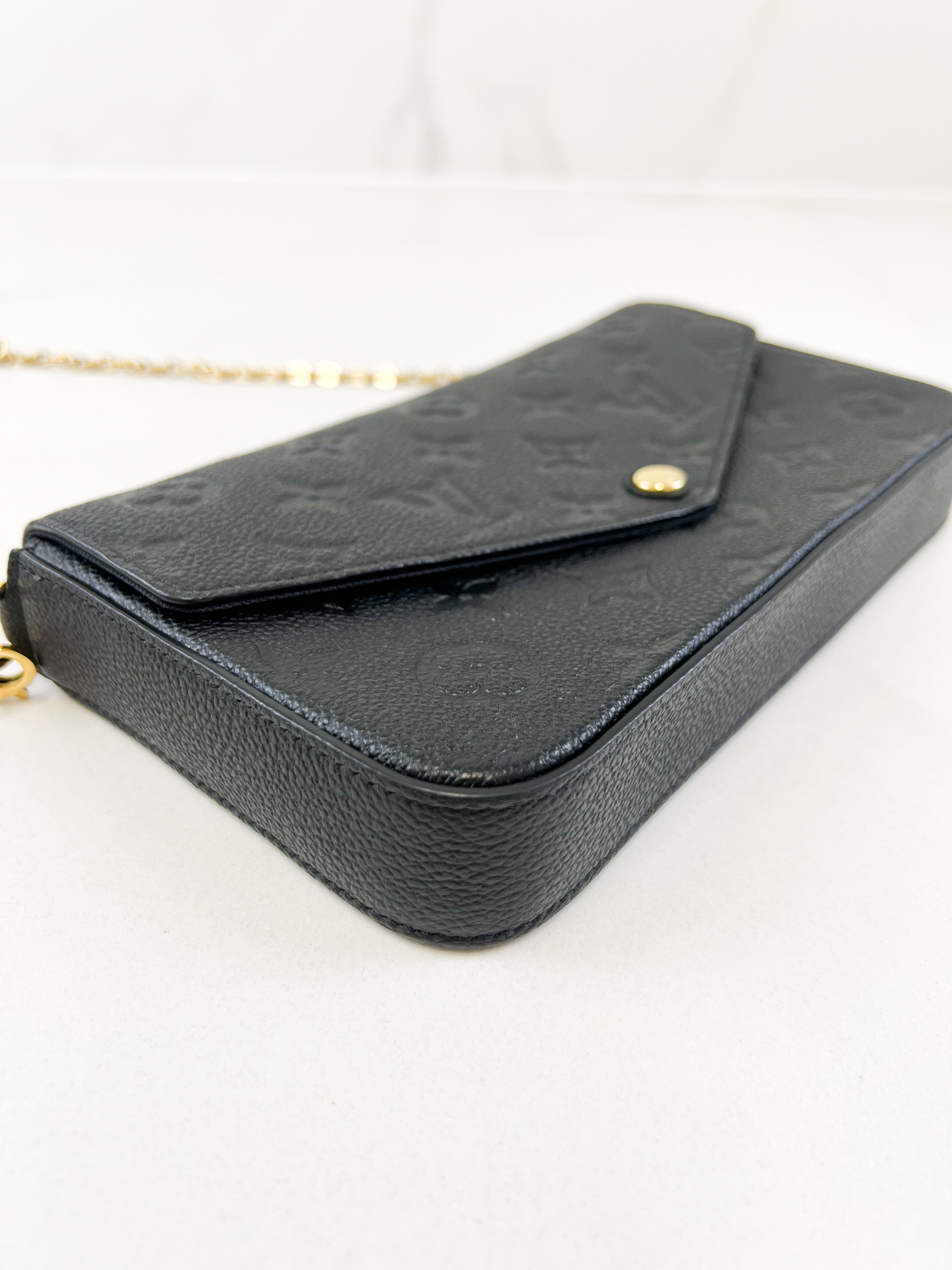 Louis Vuitton Felicie Pochette Monogram Empriente Leather