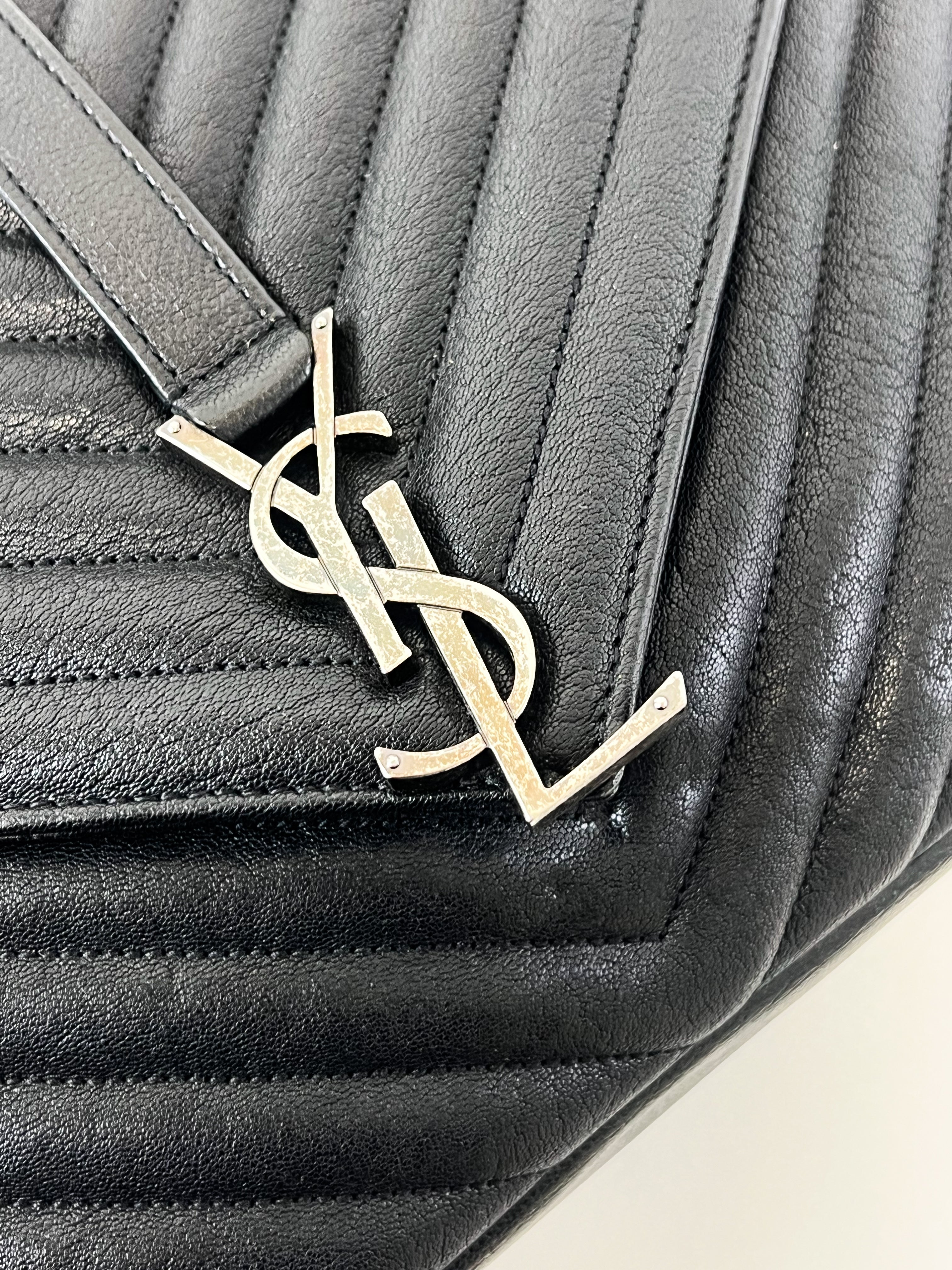 Saint Laurent Black College Bag
