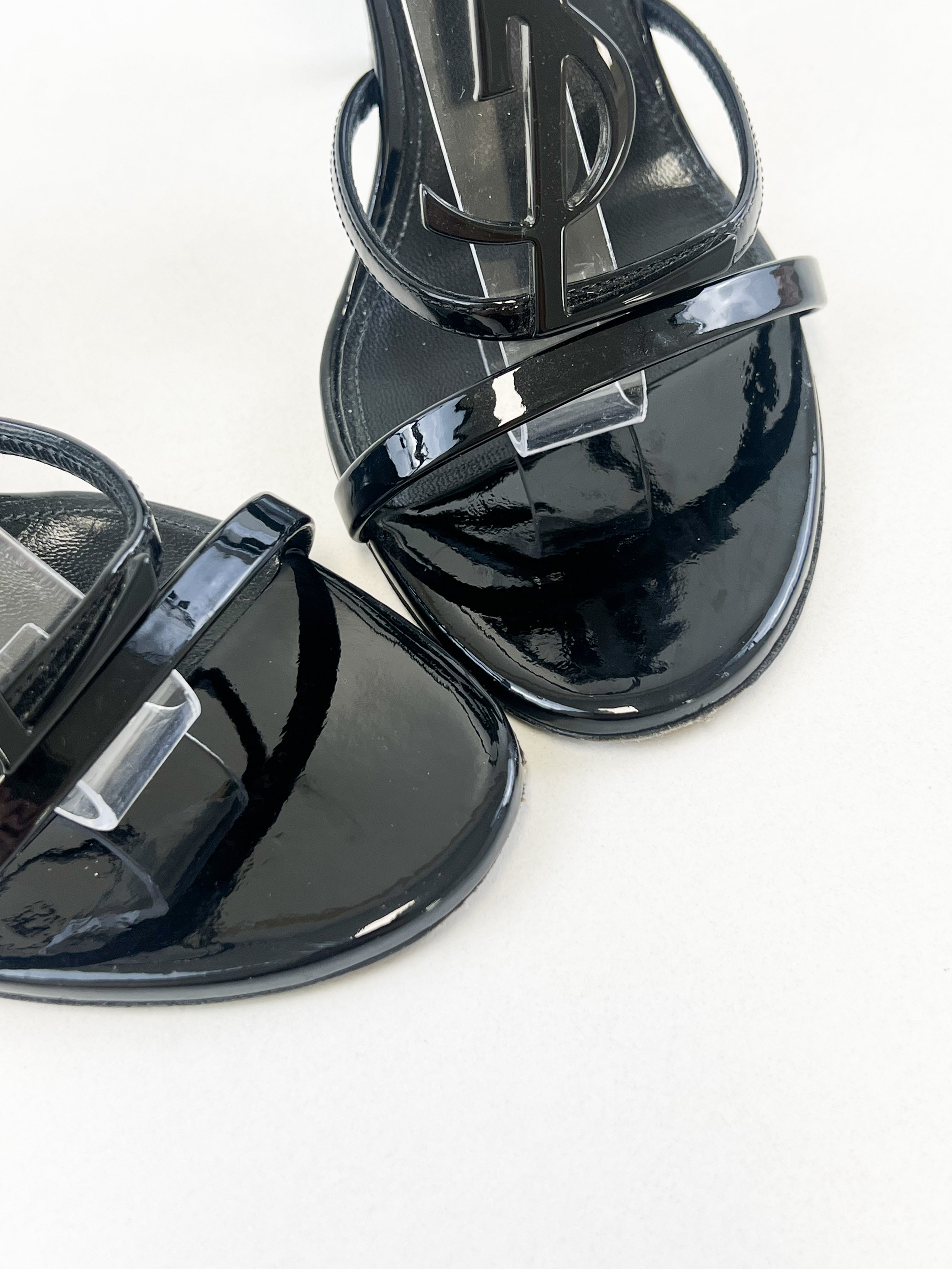 Saint Laurent Cassandra Sandal Size 38