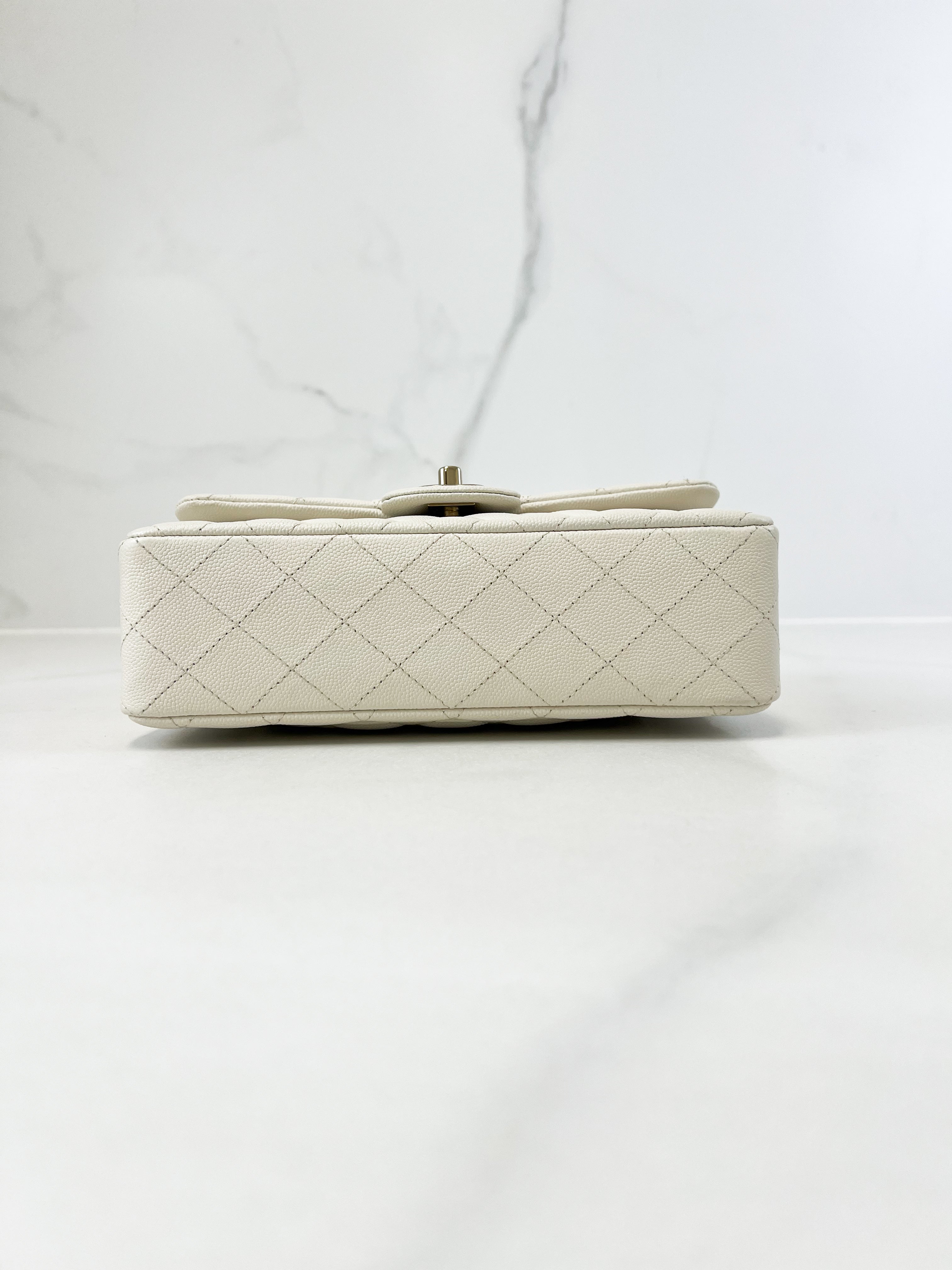 Chanel Small Classic Double Flap Caviar Shoulder Bag