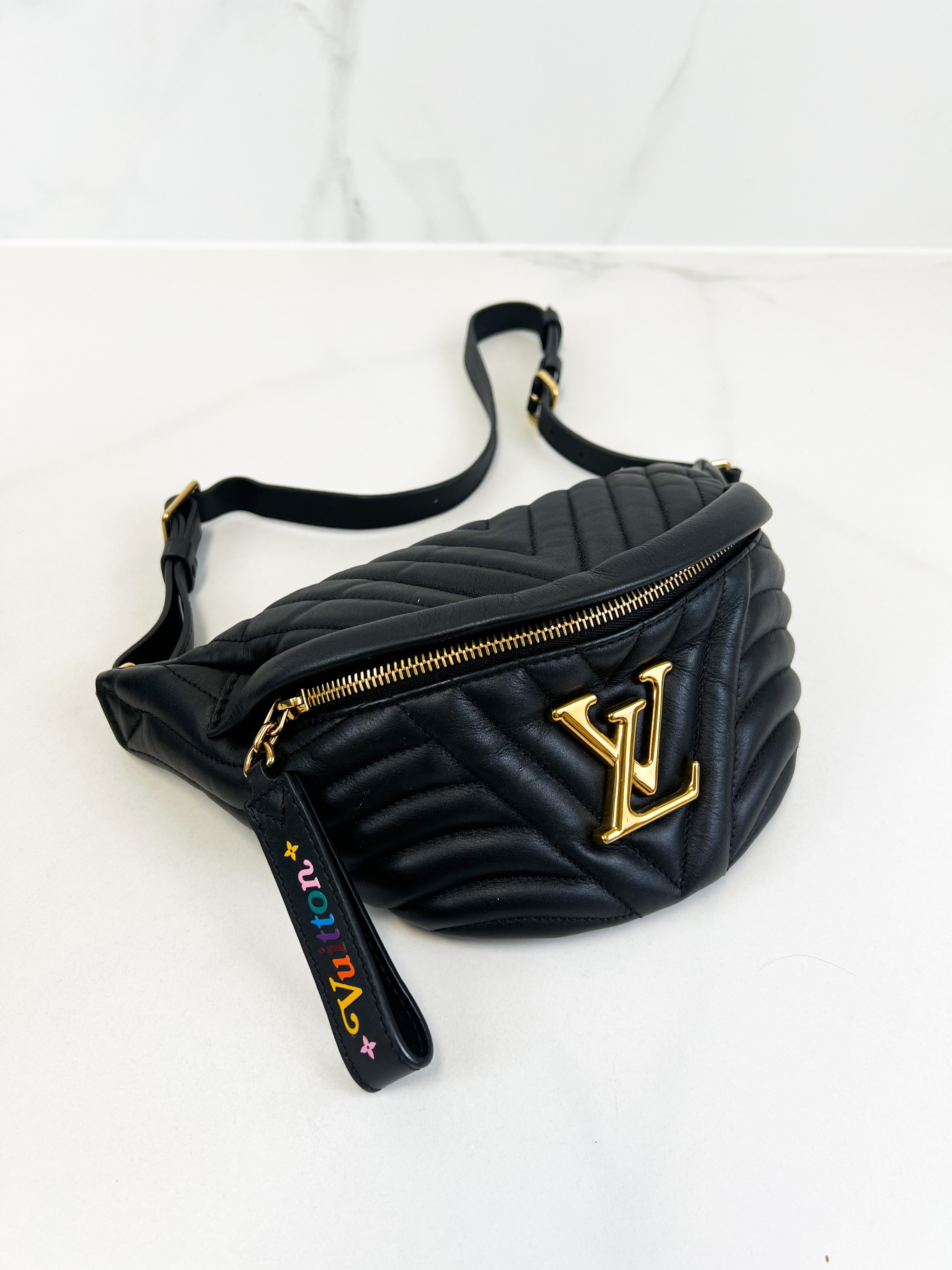 Louis Vuitton New Wave Black Bumbag