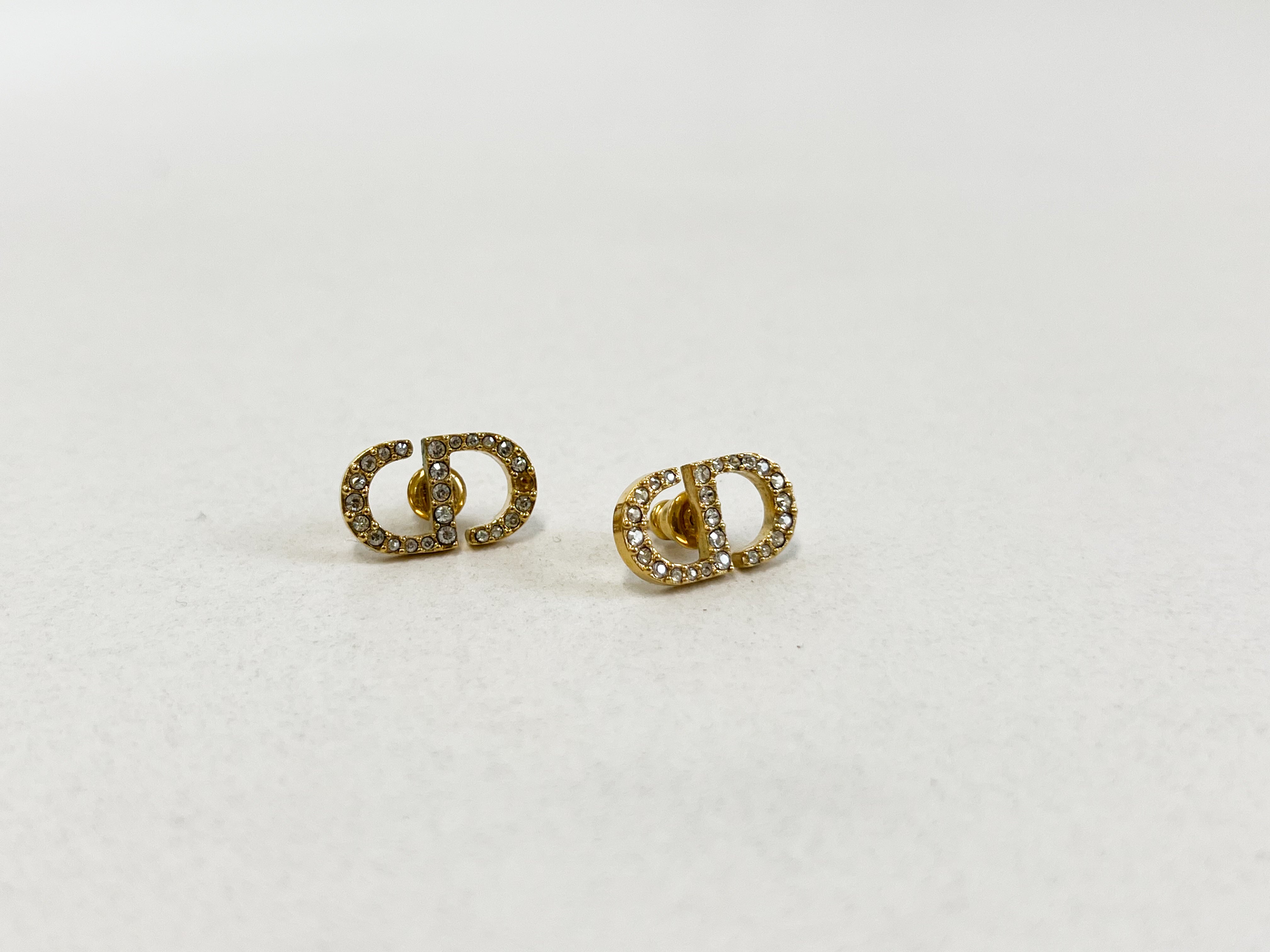 Christian Dior Crystal Earrings
