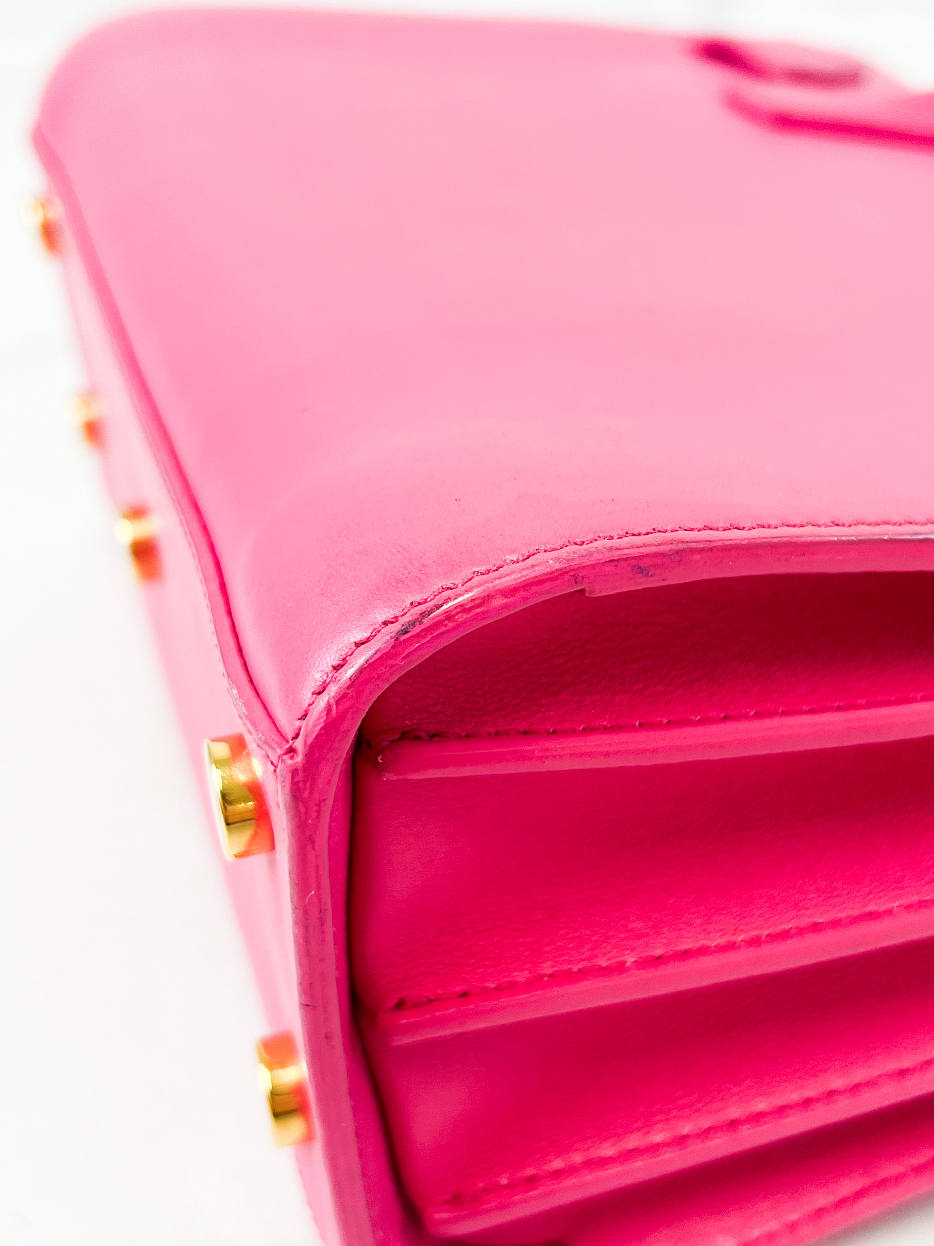 Saint Laurent Nano Sac De Jour in Pink