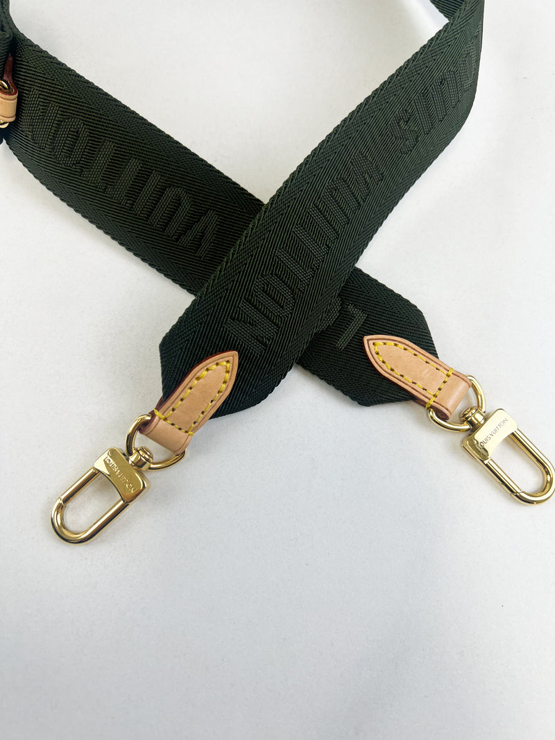 Louis Vuitton Khaki Bandouliere Strap