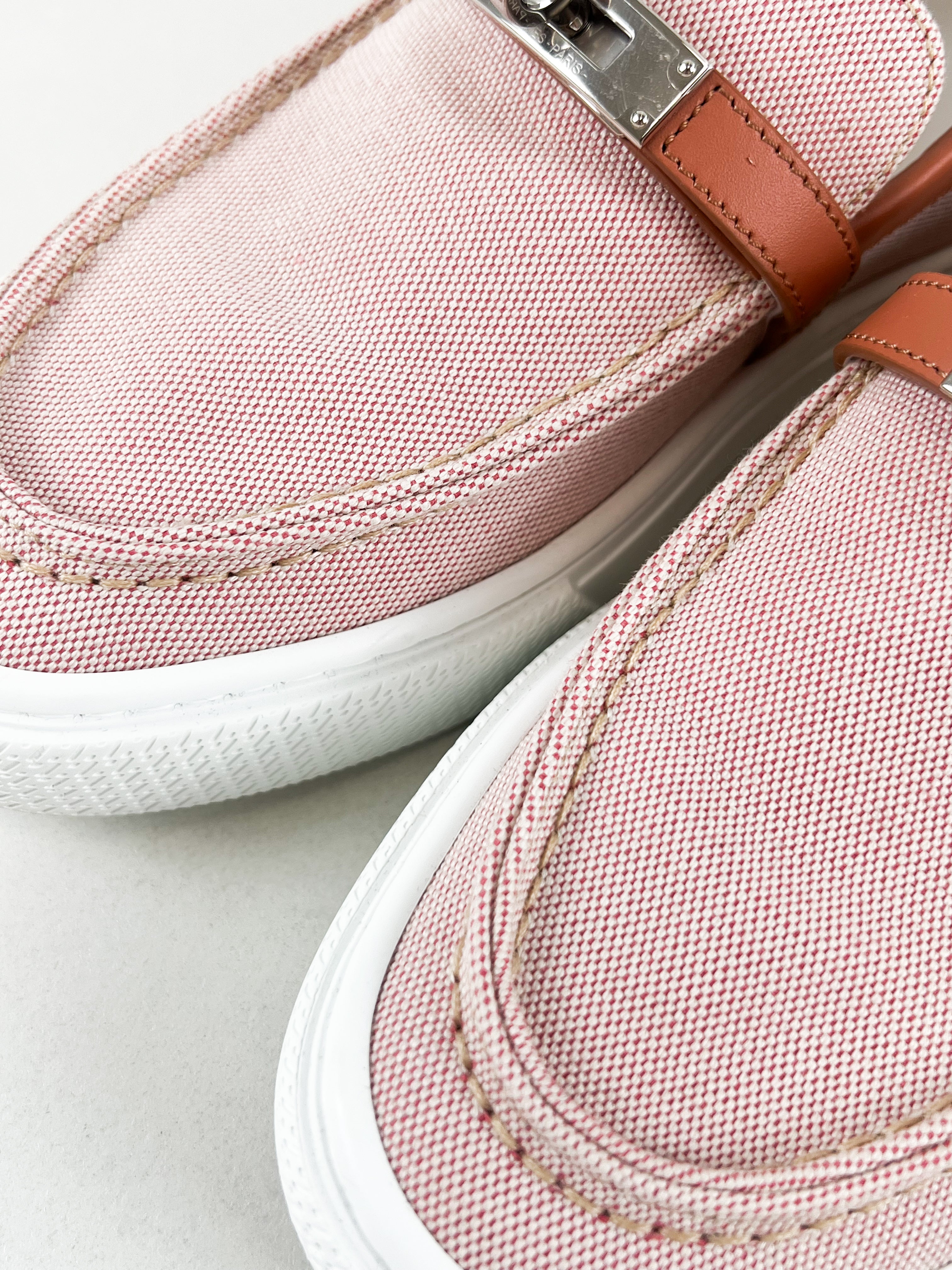 Hermes Game Slip-On Sneaker in Size 37.5